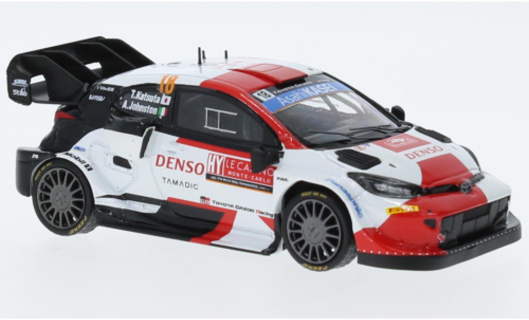 Toyota Yaris 1/43 IXO GR Rally1 No.18 Rallye WM Rallye Monte Carlo 2022 modelauto