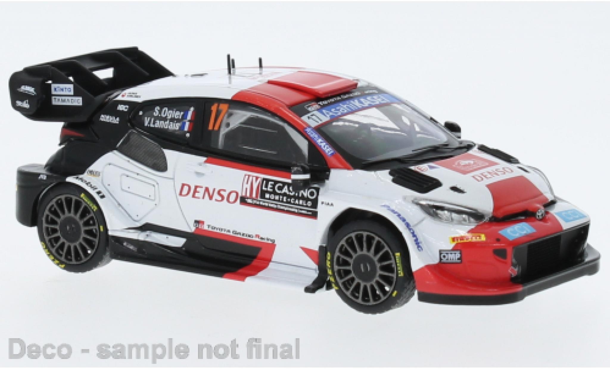 Toyota Yaris 1/43 IXO No.17 WRC1 Rally Su&egrave;de 2023 modelauto
