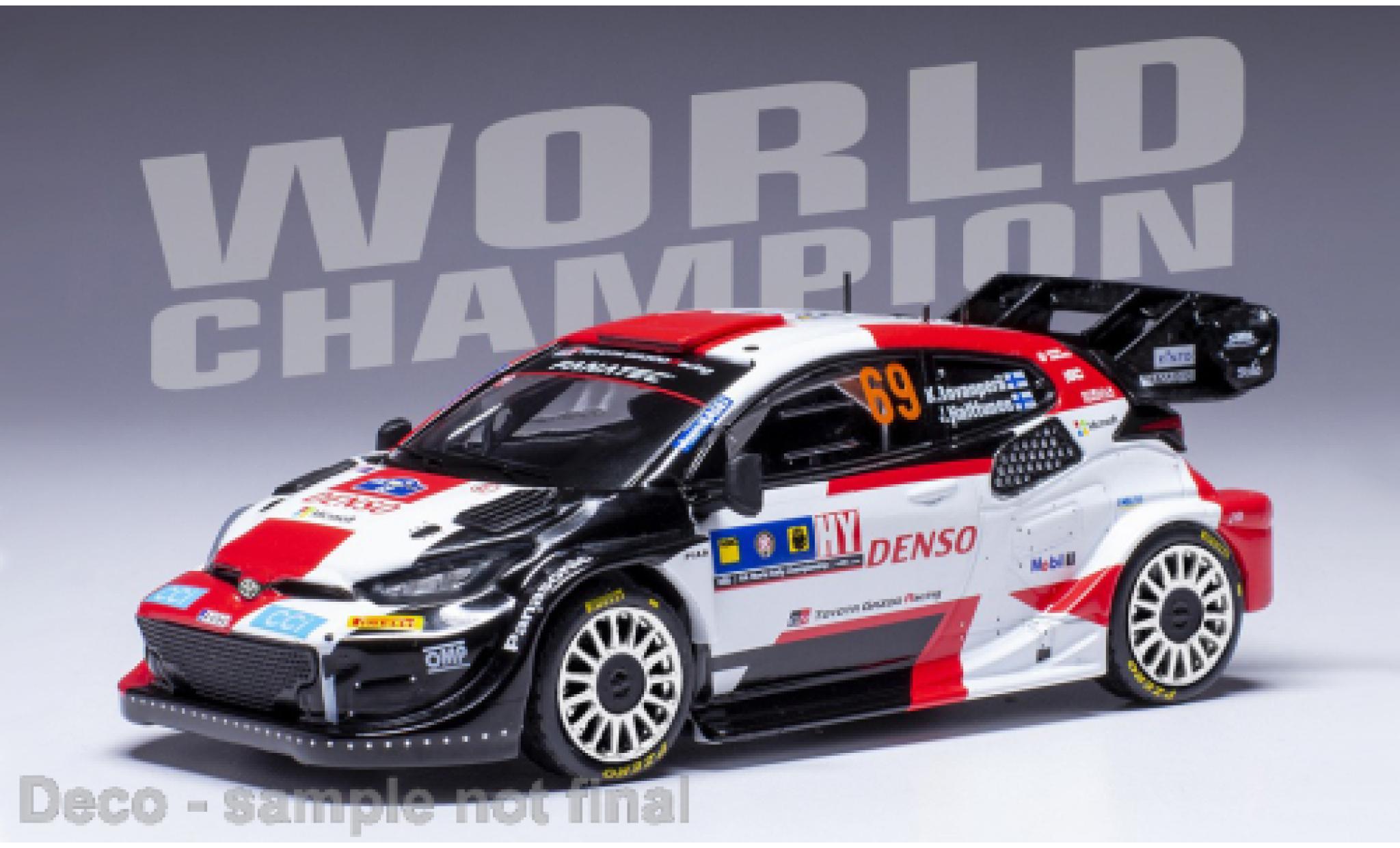 Toyota Yaris 1/43 IXO Rally 1 No.69 WRC Central Europein Rally 2023 modelauto
