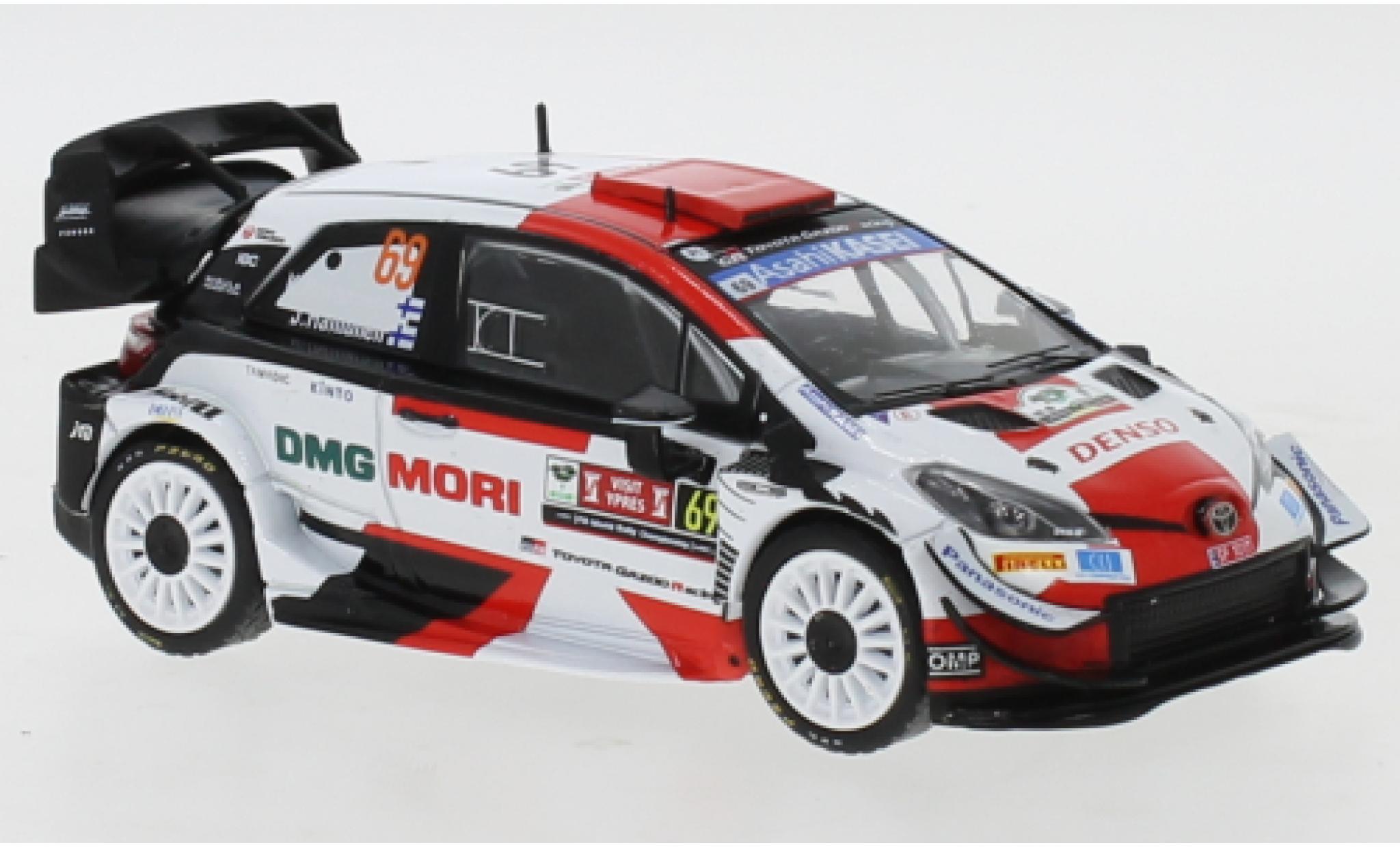 Toyota Yaris 1/43 IXO WRC No.69 Rallye WM Rally Ypres 2021 modelauto