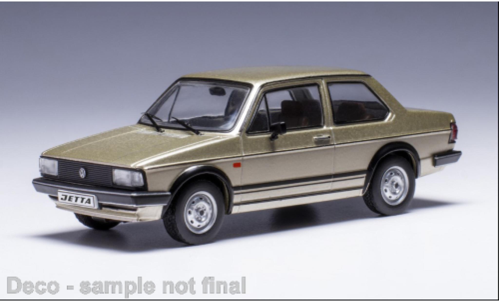 Volkswagen Jetta 1/43 IXO (MKI) metallic brun 1979 modelauto