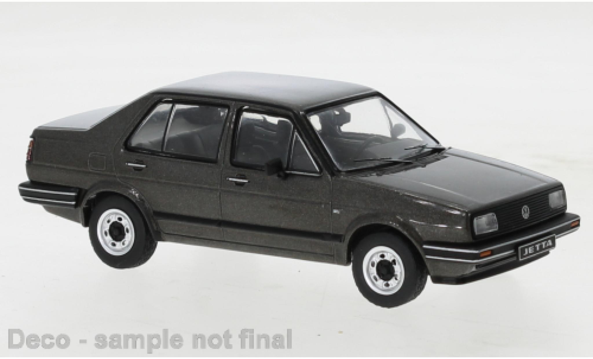 Volkswagen Jetta 1/43 IXO (MKII) metallic grijs 1984 modelauto