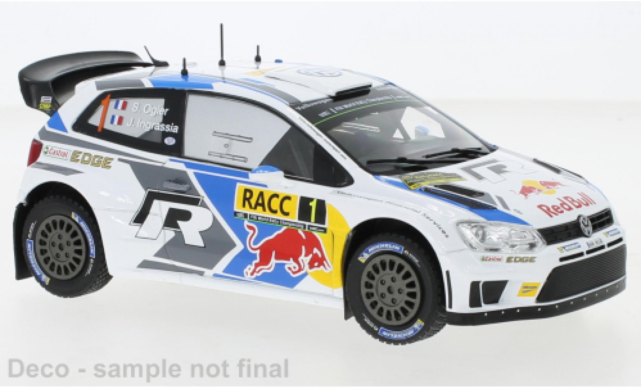 Volkswagen Polo 1/24 IXO R No.1 Rallye WM 2014 modelauto