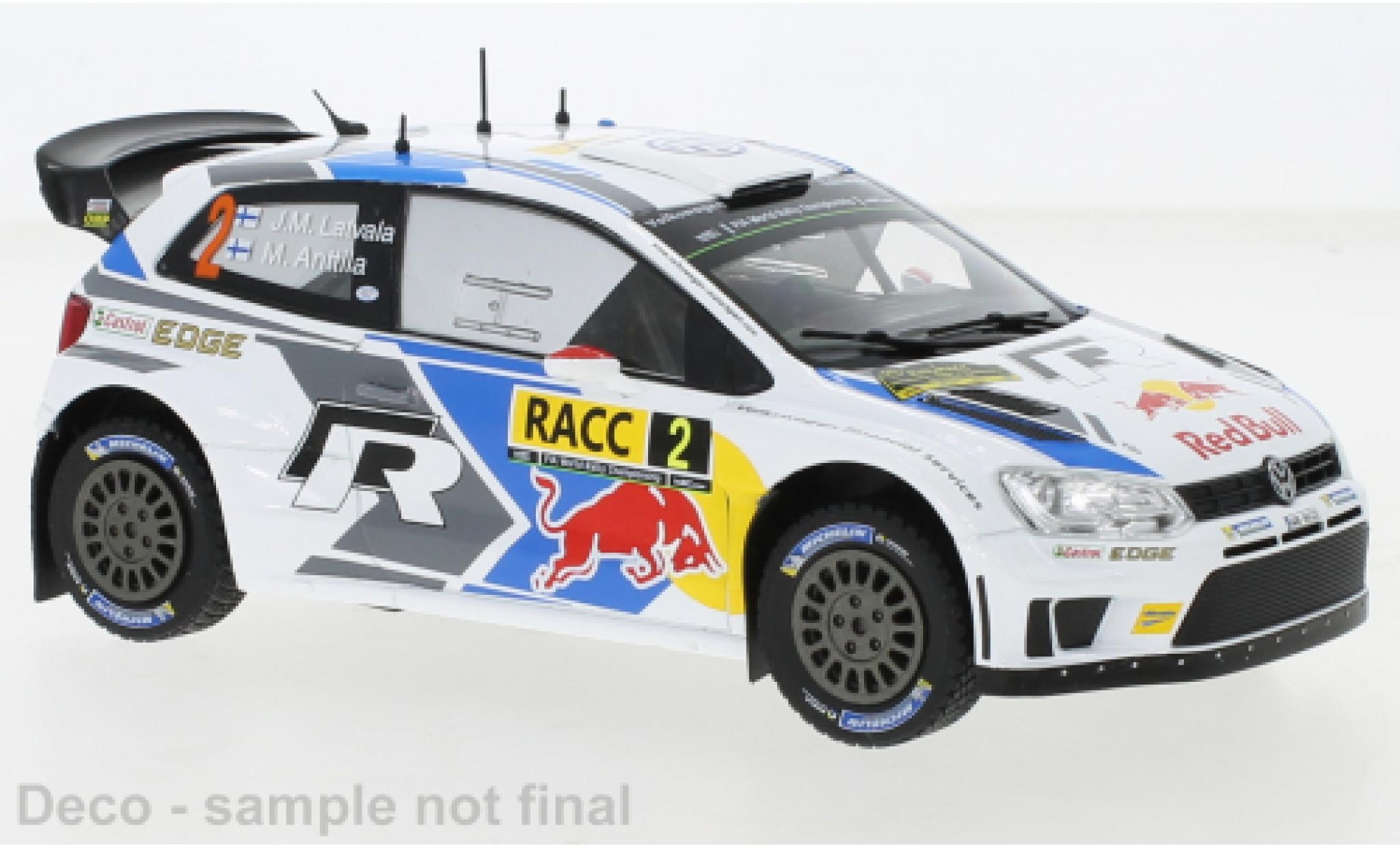 Volkswagen Polo 1/24 IXO R No.2 Rallye WM 2014 modelauto
