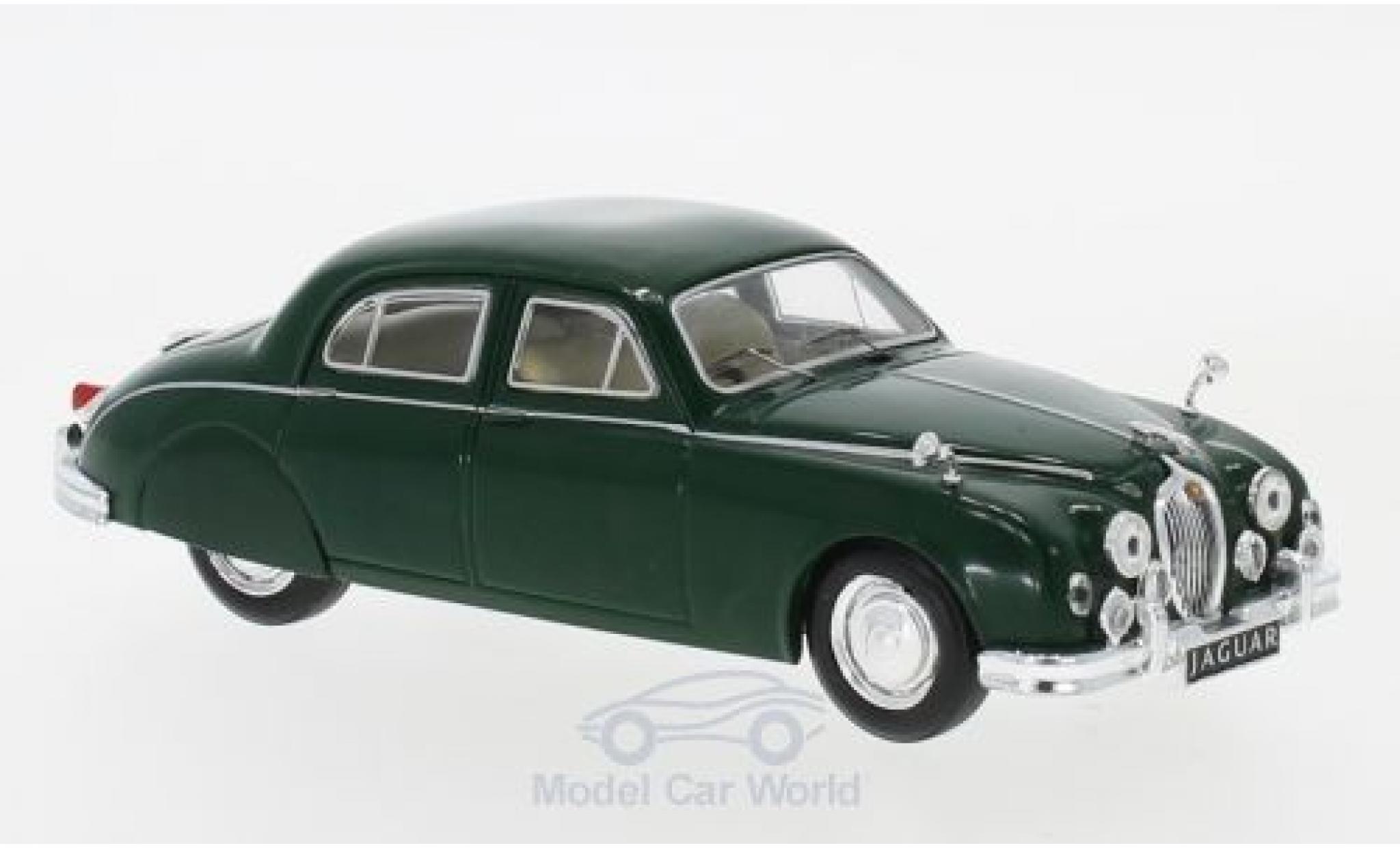 Jaguar MK 9 1/43 IXO I groen RHD 1957 modelauto