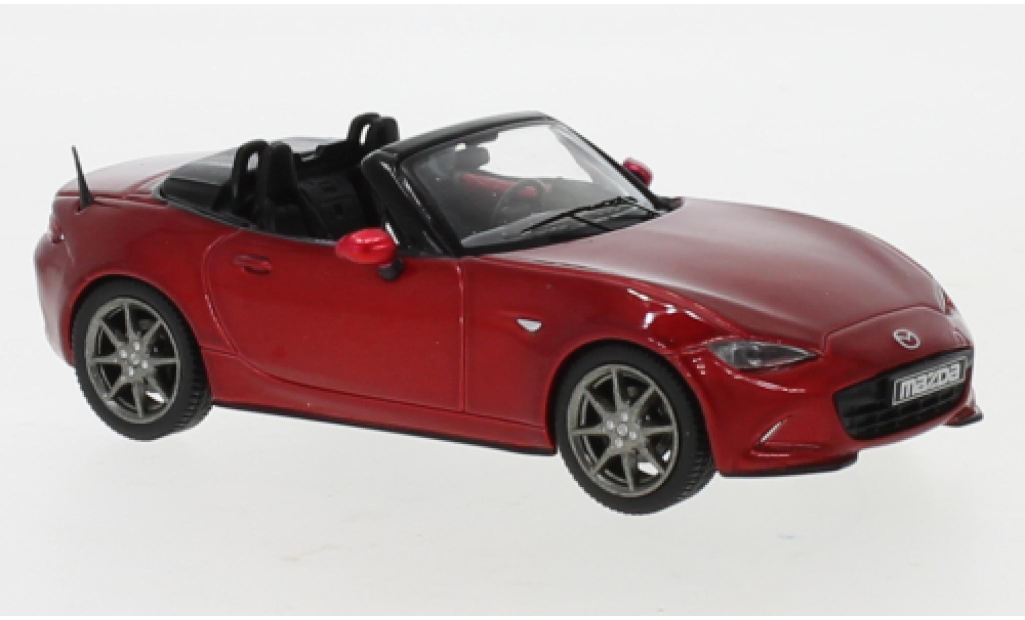 Mazda MX 1/43 IXO -5 Roadster Selection (ND) metallic rood 2016 modelauto