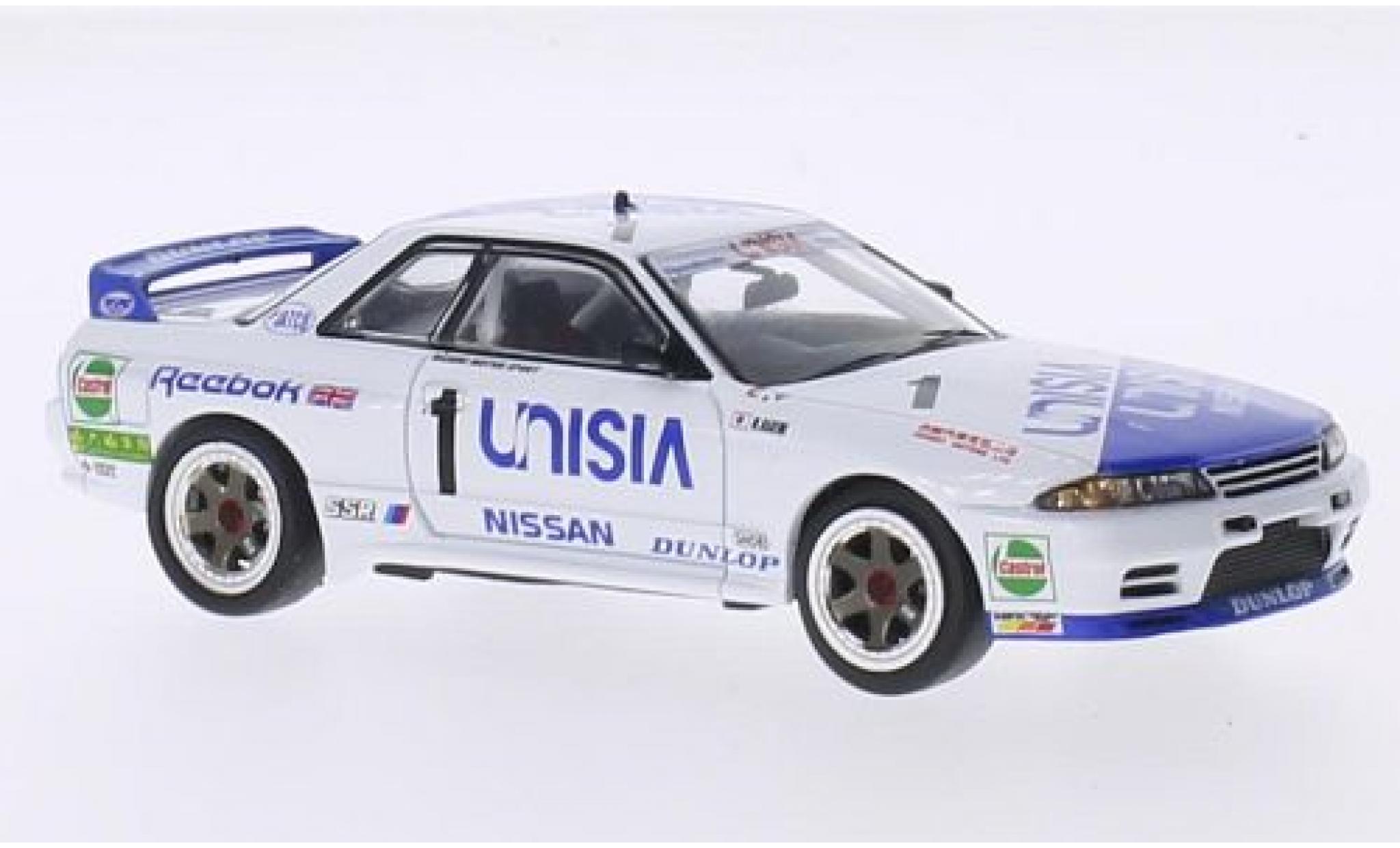 Nissan Skyline 1/43 IXO GT-R R32 RHD No.1 Unisia Macau Guia Race 1991 M.Hasemi modelauto