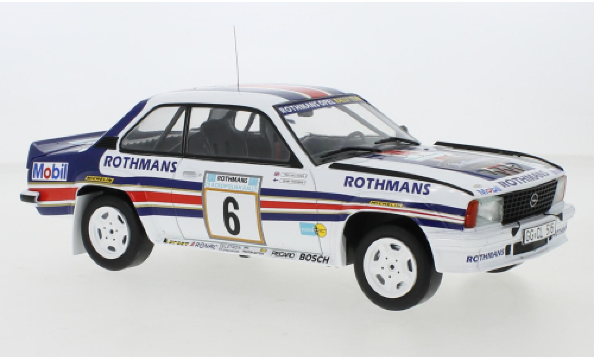 Opel Ascona 1/18 IXO B 400 No.6 Rally Acropolis 1982 H.Toivonen/F.Gallagher modelauto
