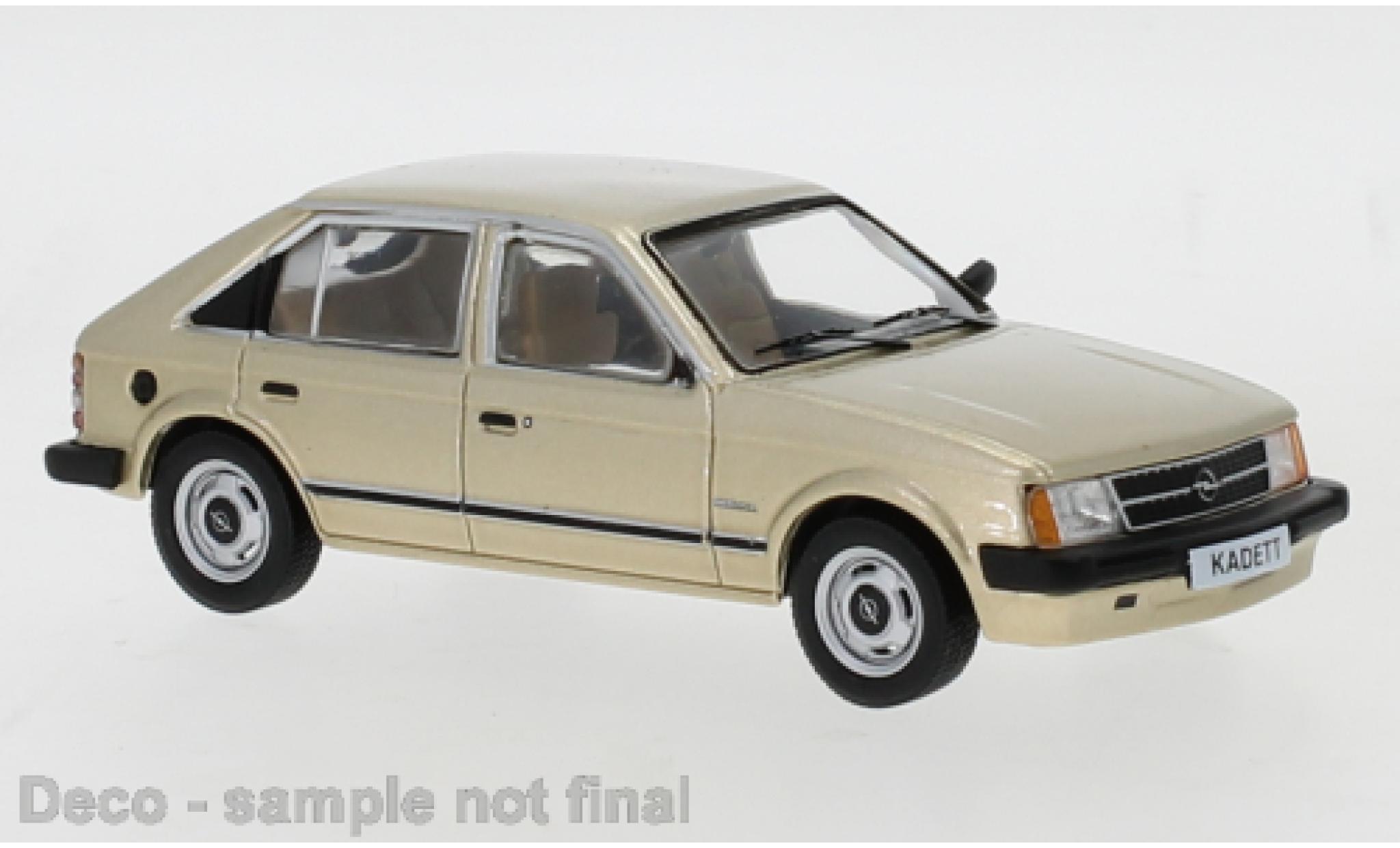 Opel Kadett 1/43 IXO D metallic beige 1981 5-T&uuml;rer modelauto