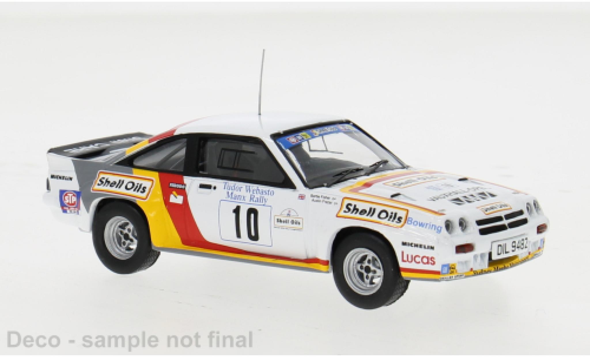Opel Manta 1/43 IXO 400 No.10 Rallye Manx 1985 1:43 modelauto