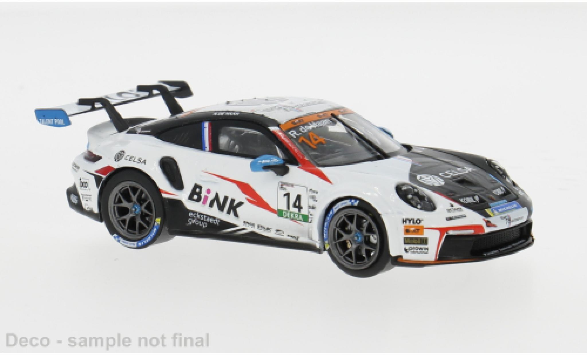 Porsche 992 GT3 1/43 IXO 911 Cup  Cup Oschersleben 2024 #14 1:43 modelauto