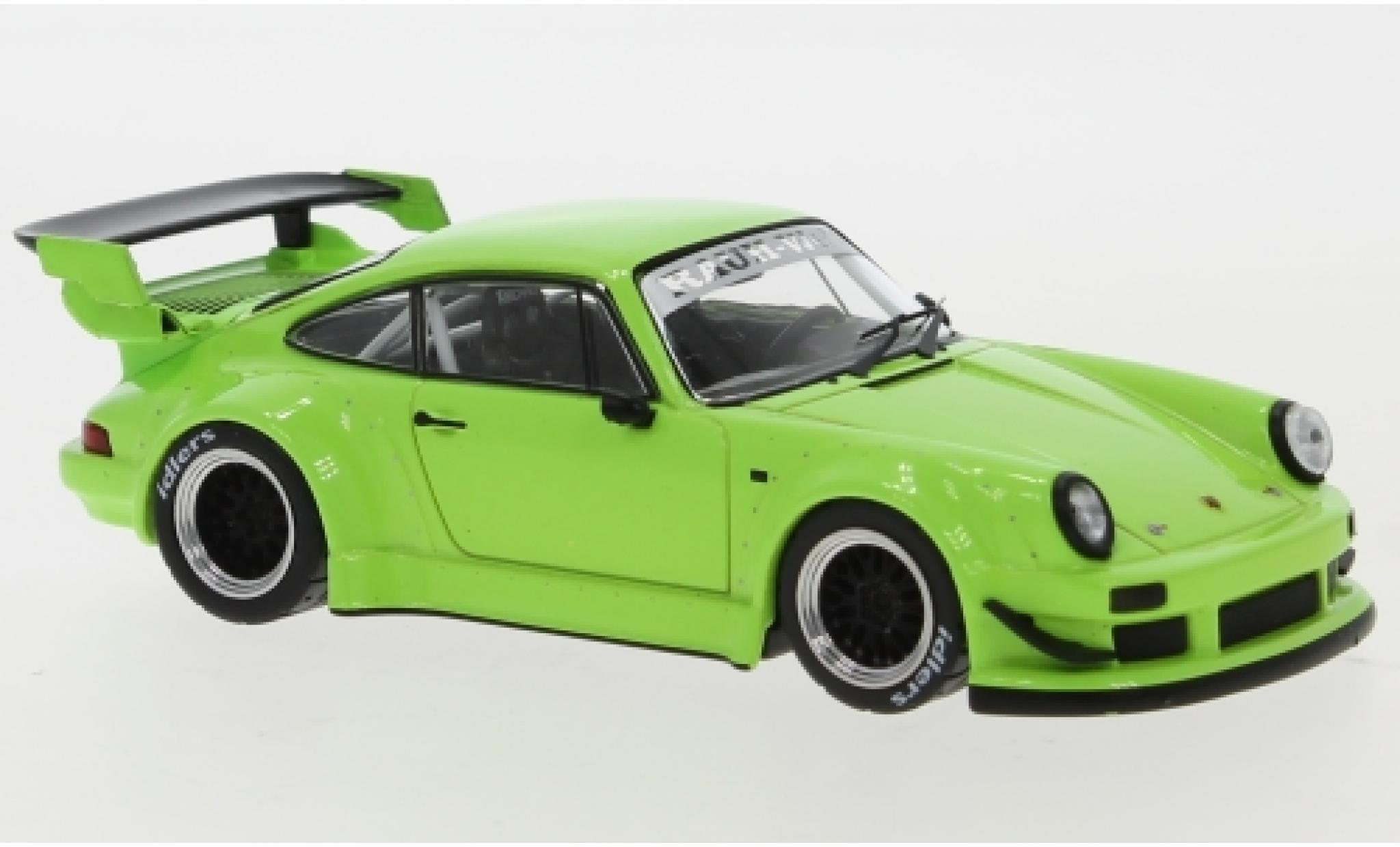 Porsche 930 RWB 1/43 IXO 911 RWB () groen RAUH-Welt modelauto