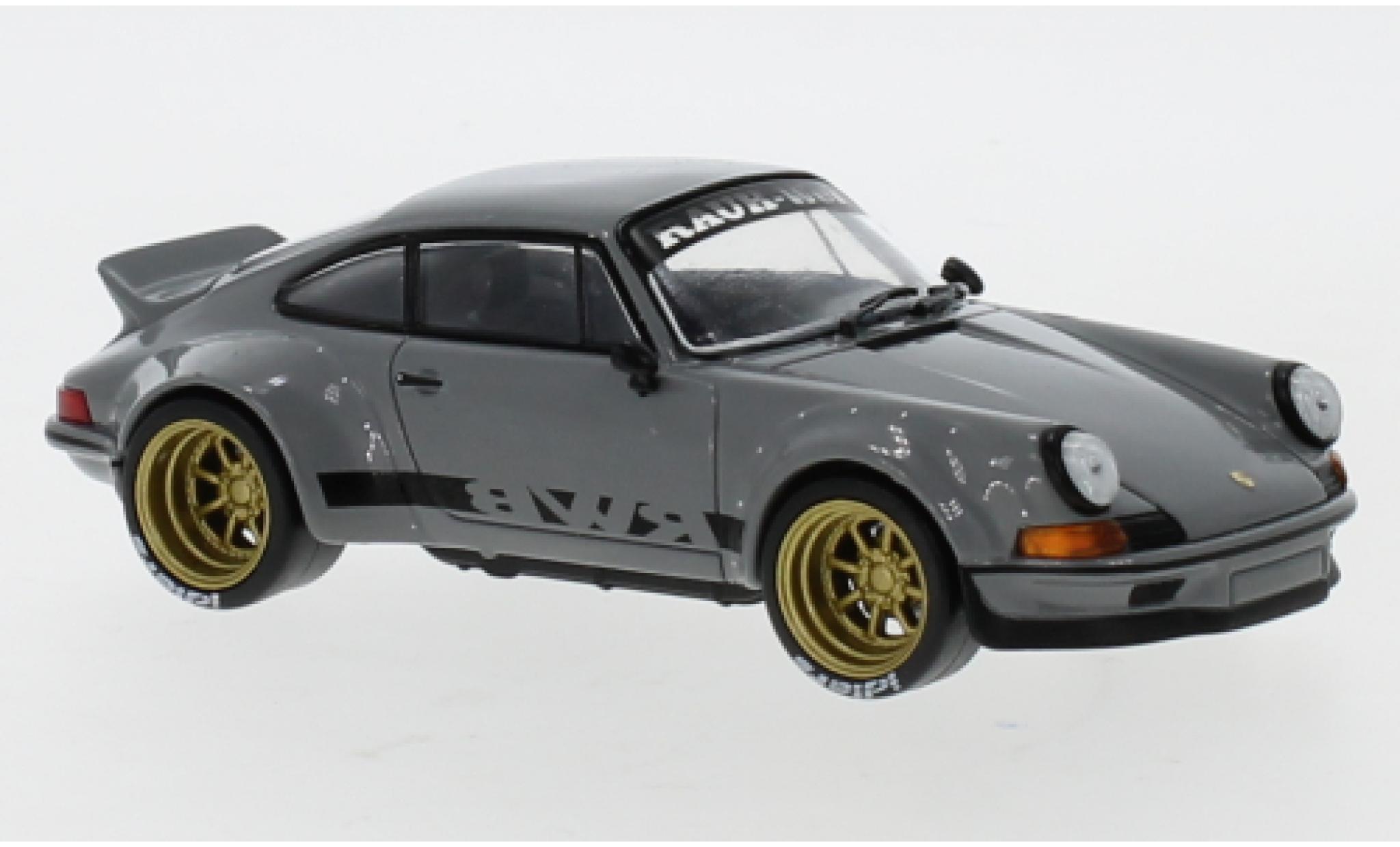Porsche 911 1/43 IXO RWB grijs modelauto