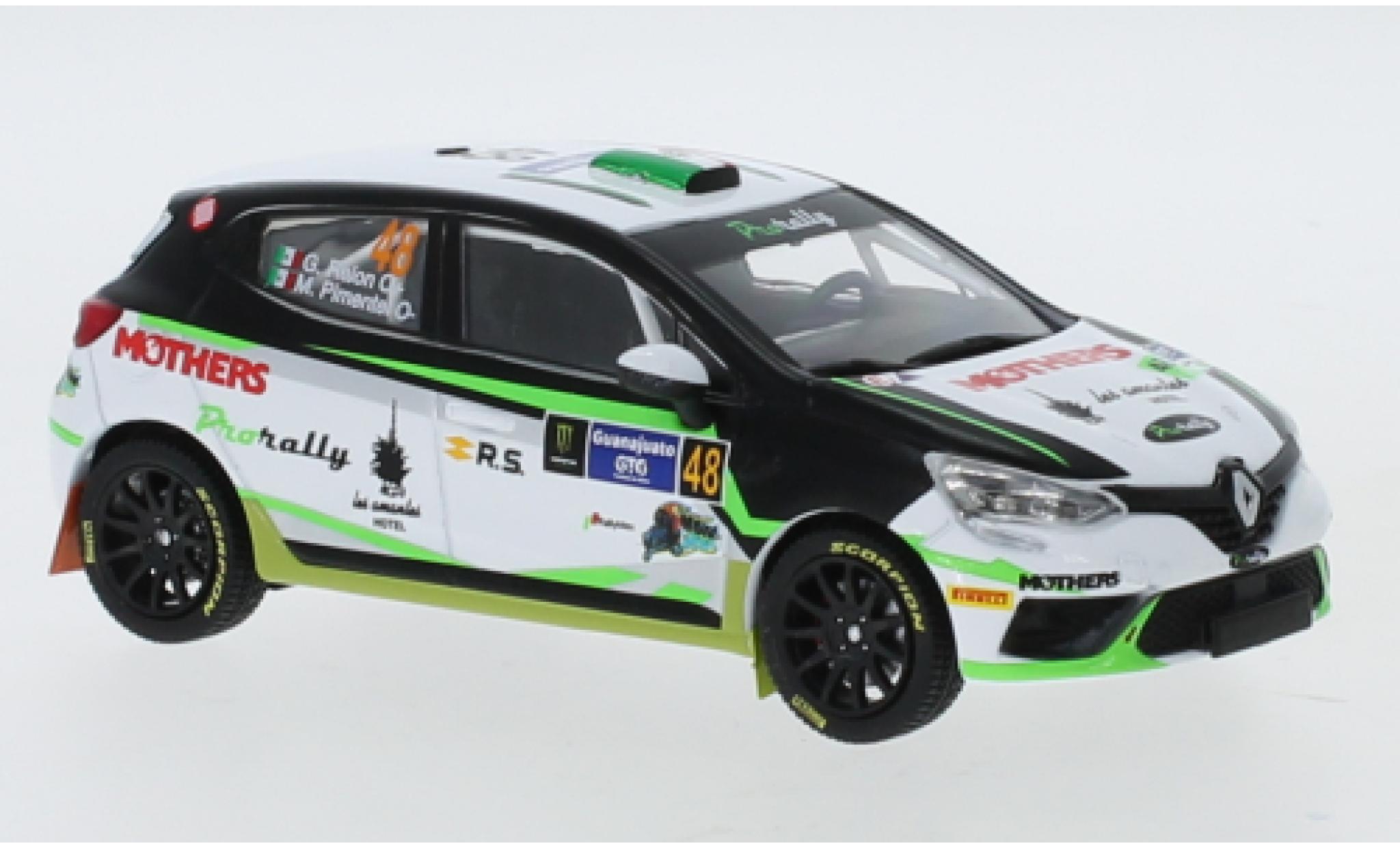 Renault Clio 1/43 IXO RSR No.48 Rallye WM Rally Mexico 2020 G.Rejon/M.Pimentel modelauto