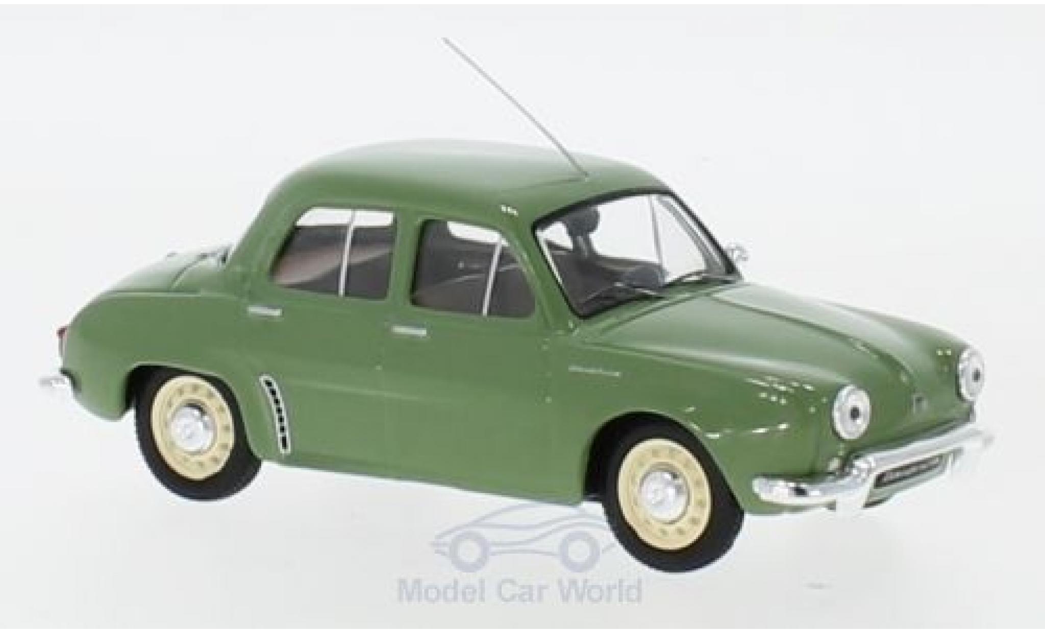 Renault Dauphine 1/43 IXO groen 1961 modelauto