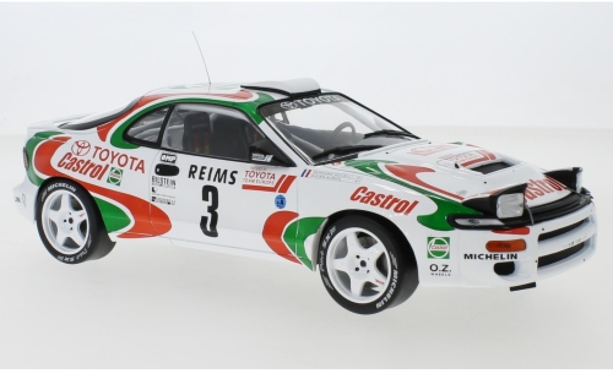 Toyota Celica 1/18 IXO Turbo 4WD (ST185) No.3 Castrol Rallye WM Rallye Monte Carlo 1993 D.Auriol/B.Occelli modelauto
