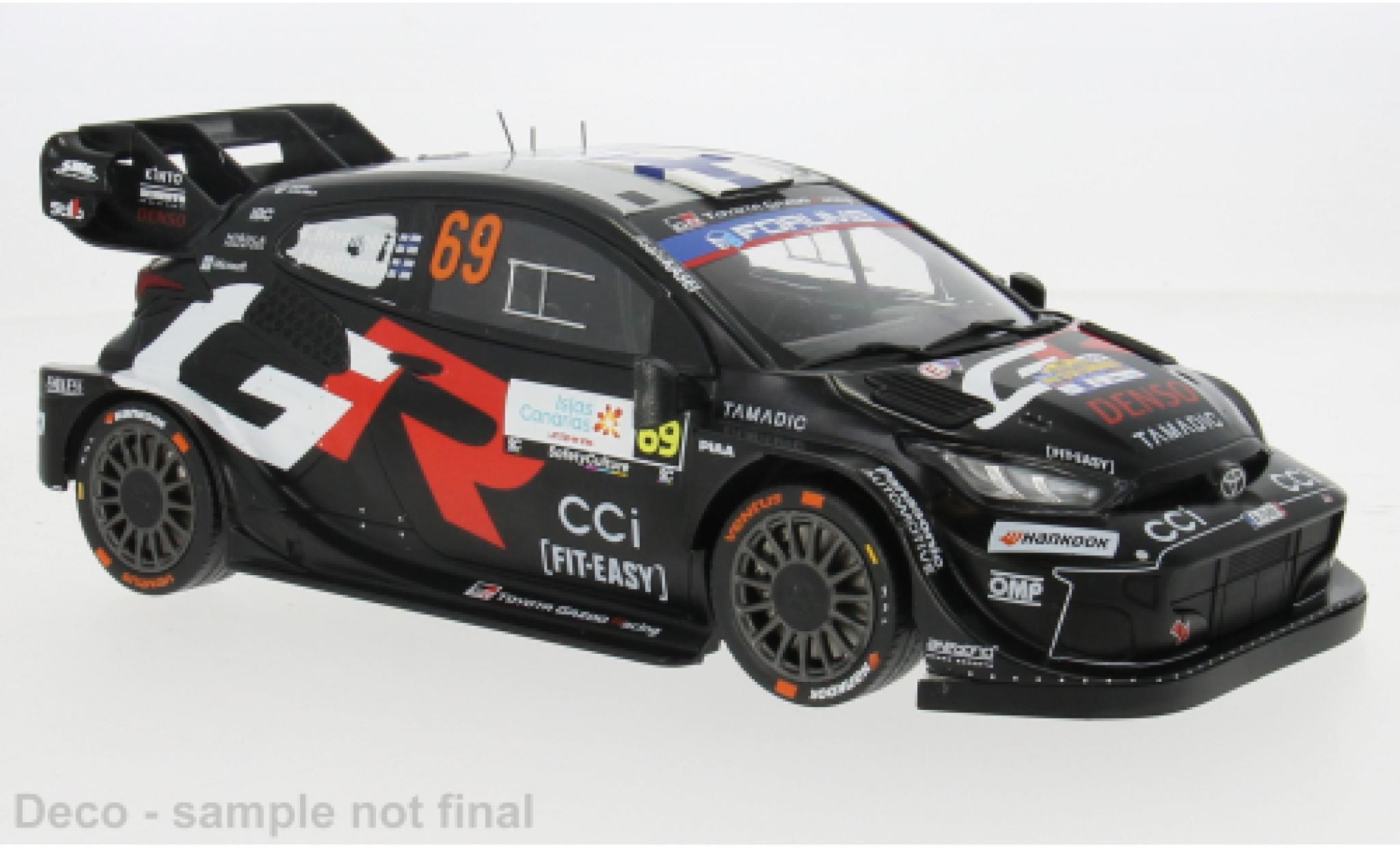 Toyota Yaris 1/18 IXO GR Rally1 Rally Islas Canaris 2025 #69 1:18 modelauto