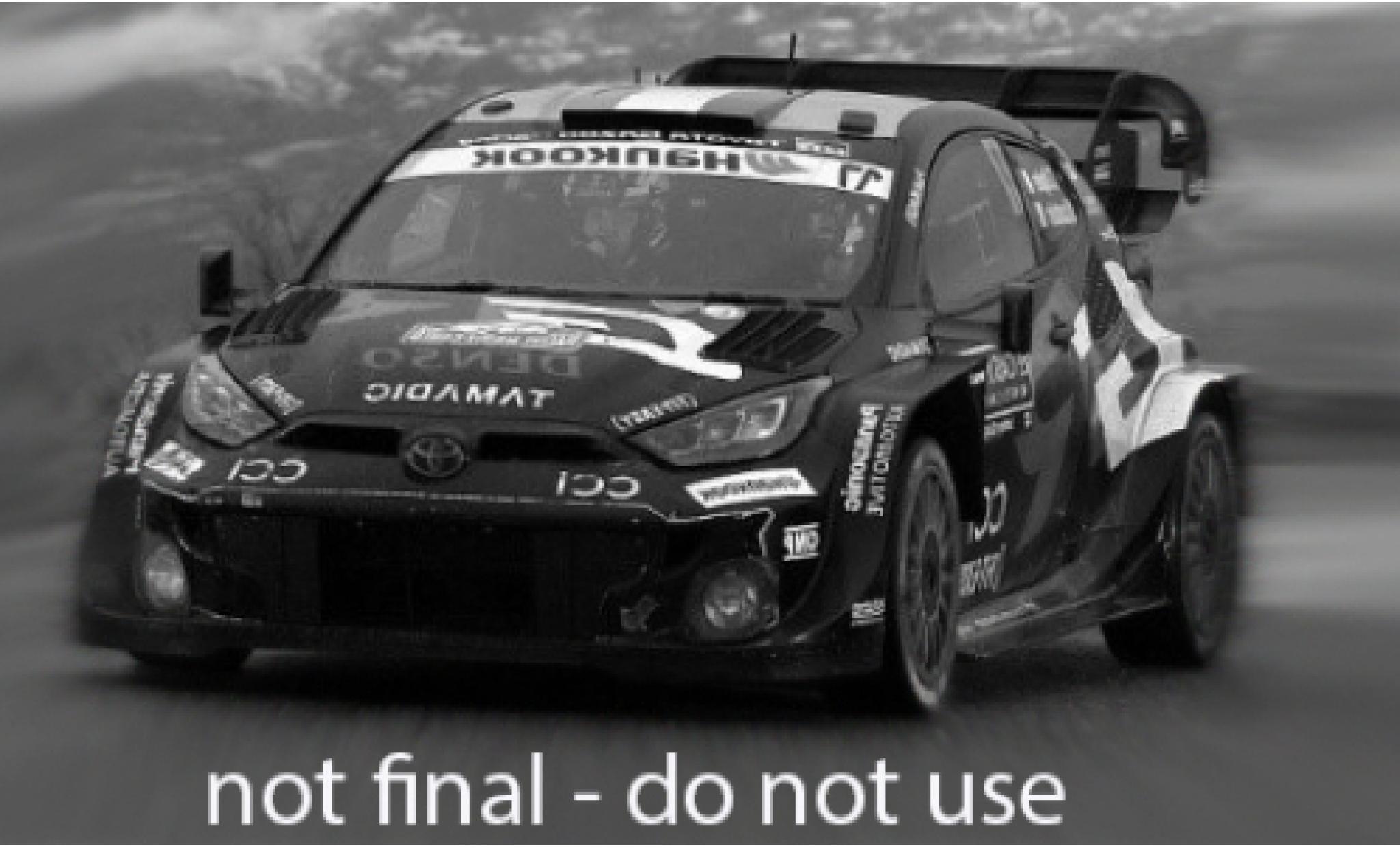 Toyota Yaris 1/18 IXO GR Rally1 WRC Rally Monte Carlo 2025 #17 1:18 modelauto