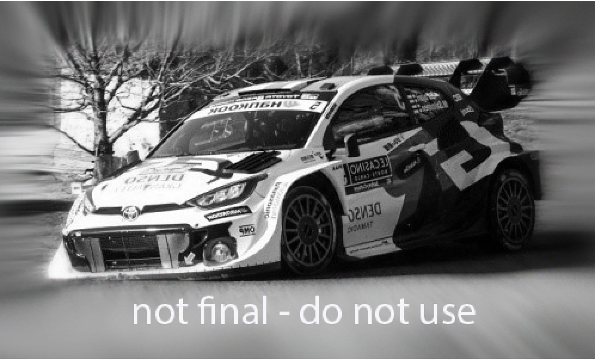 Toyota Yaris 1/43 IXO GR Rally1 WRC Rally Monte Carlo 2025 #5 1:43 modelauto