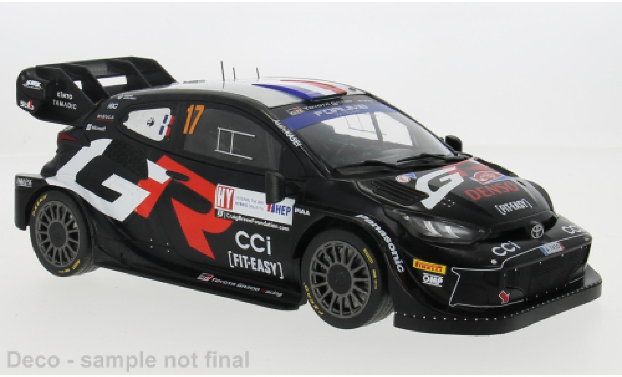 Toyota Yaris 1/18 IXO Rally 1 No.17 WRC Rally Croatia 2024 1:18 modelauto