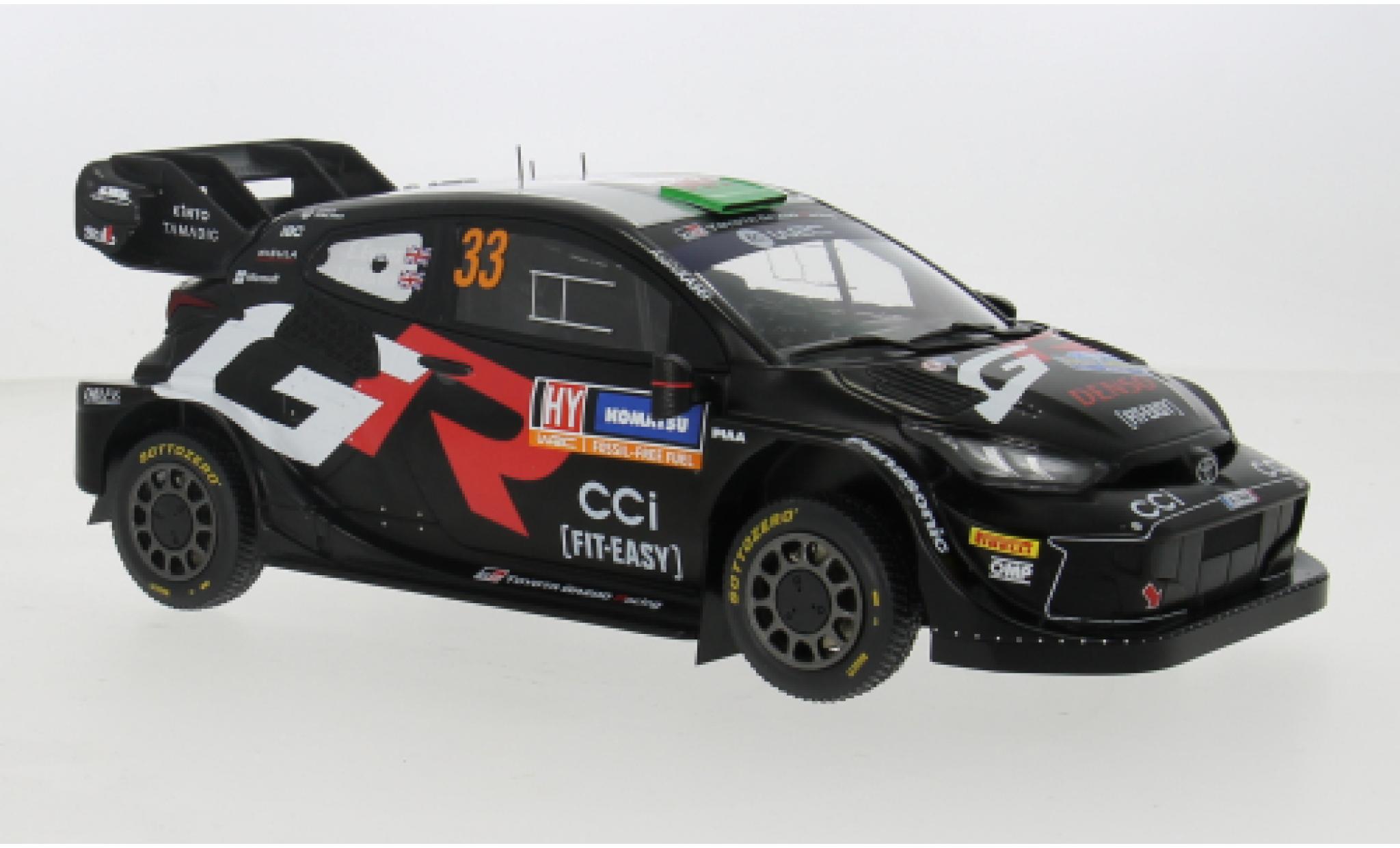 Toyota Yaris 1/18 IXO Rally 1 No.33 WRC Rallye Schweden 2024 1:18 modelauto