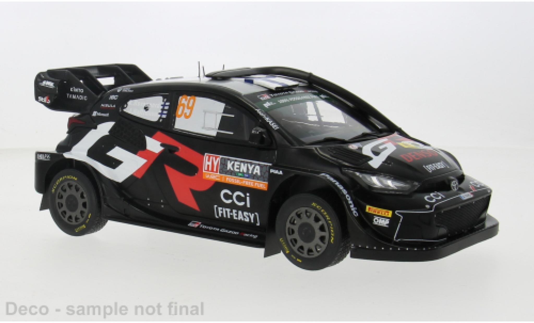 Toyota Yaris 1/18 IXO Rally 1 No.69 WRC Safari Rallye Kenia 2024 1:18 modelauto