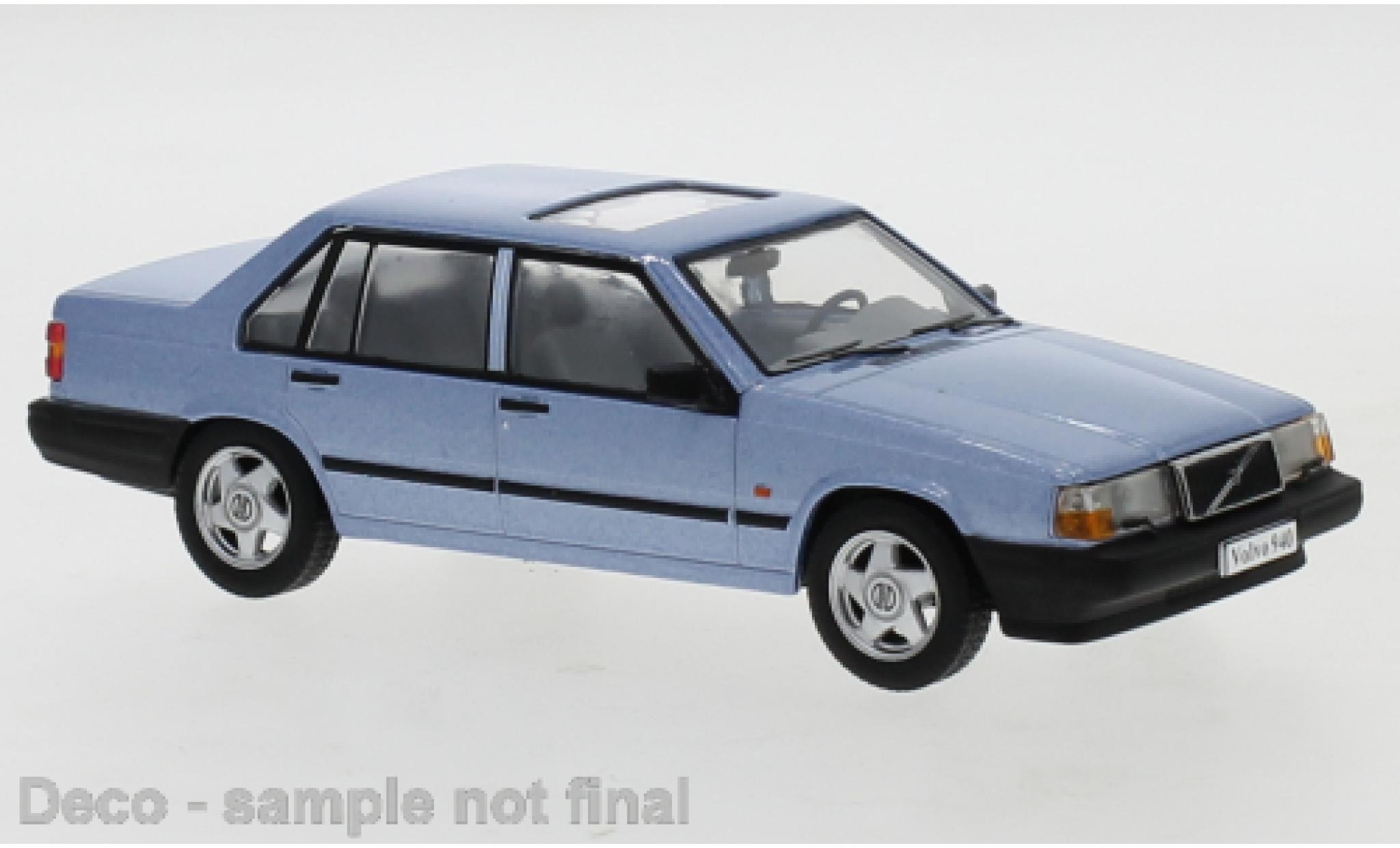 Volvo 940 1/43 IXO Turbo metallic blauw 1990 modelauto