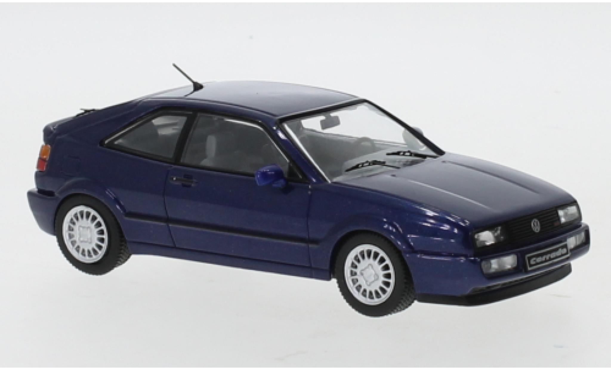 Volkswagen Corrado 1/43 IXO G60 metallic blauw 1989 modelauto