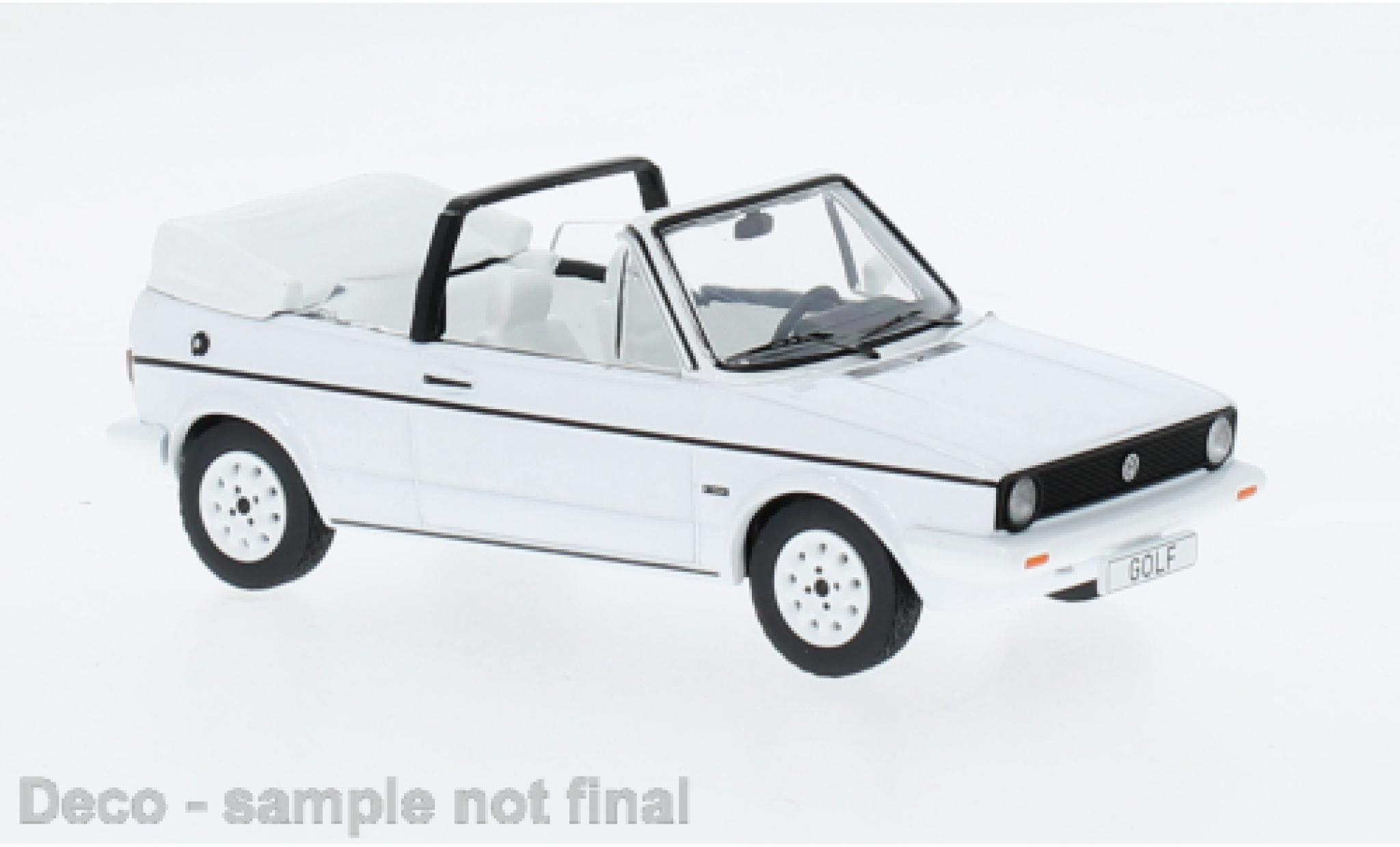 Volkswagen Golf 1/43 IXO MK I wit 1981 1:43 modelauto