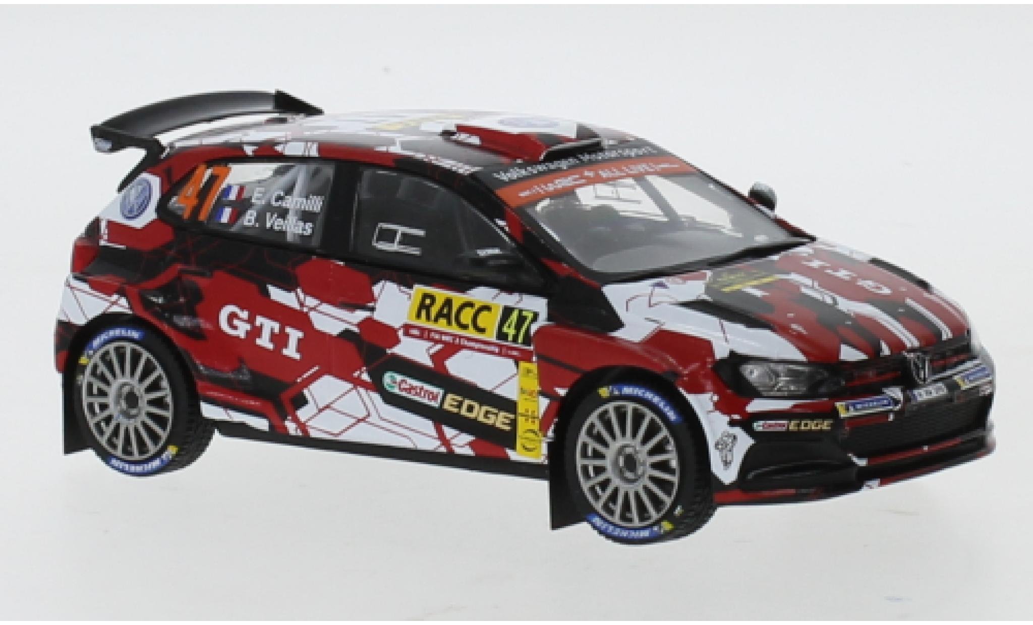Volkswagen Polo 1/43 IXO GTI R5 No.47 Rallye WM Rallye Catalunya 2018 E.Camilli/B.Veillas modelauto