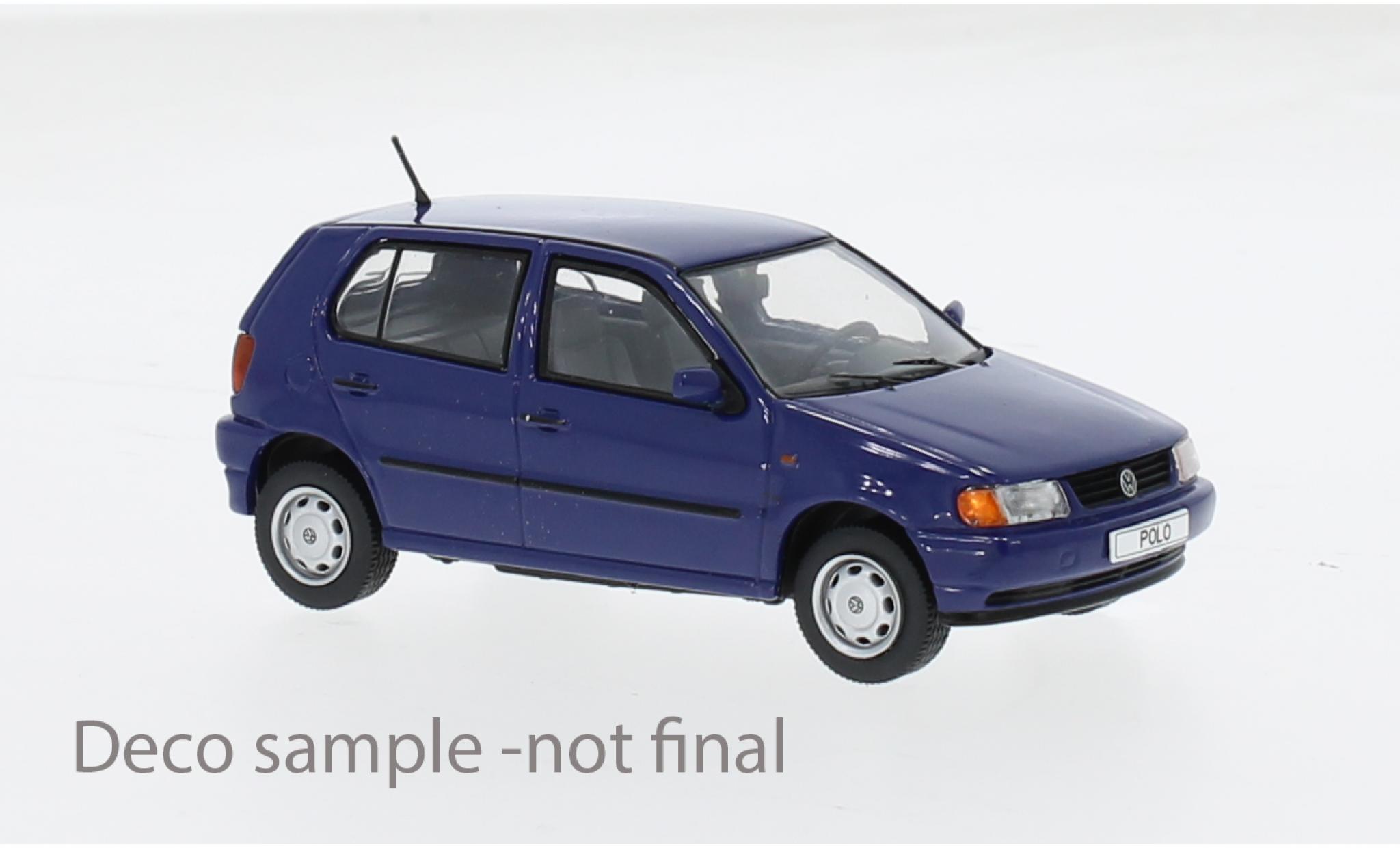 Volkswagen Polo 1/43 IXO (MKIII) blauw 1994 1:43 modelauto