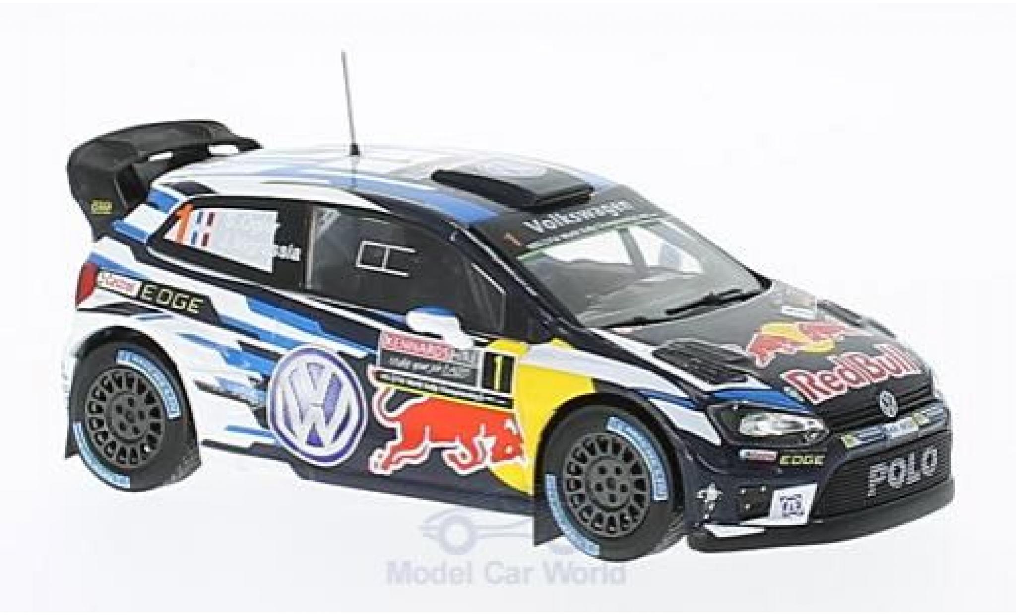 Volkswagen Polo 1/43 IXO R WRC No.1 Motorsport Red Bull Rallye WM Rallye Australien 2016 S.Ogier/J.Ingrassia modelauto