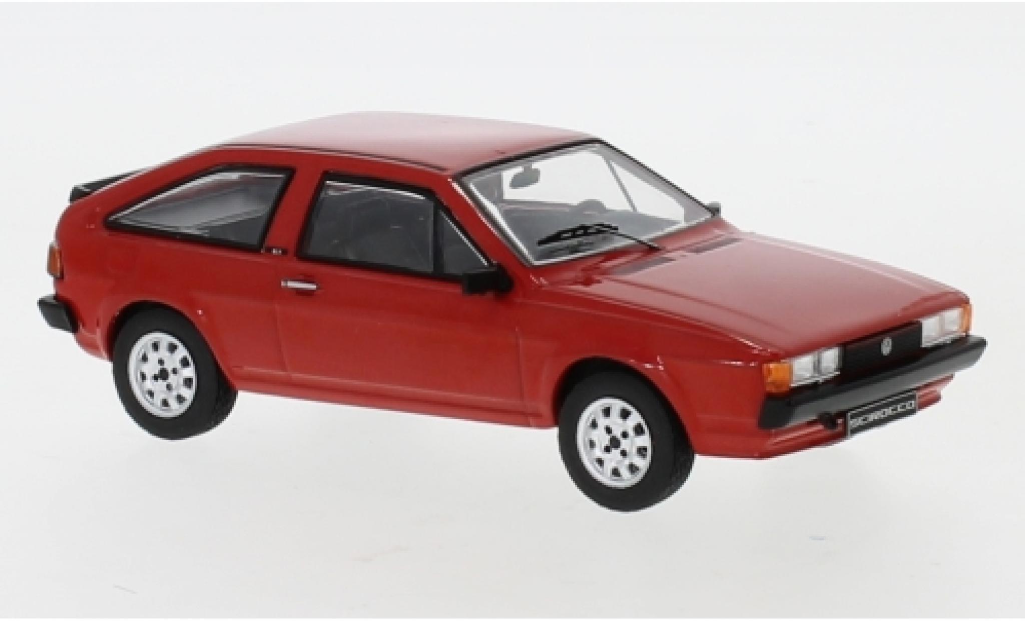 Volkswagen Scirocco 1/43 IXO II rood 1987 modelauto