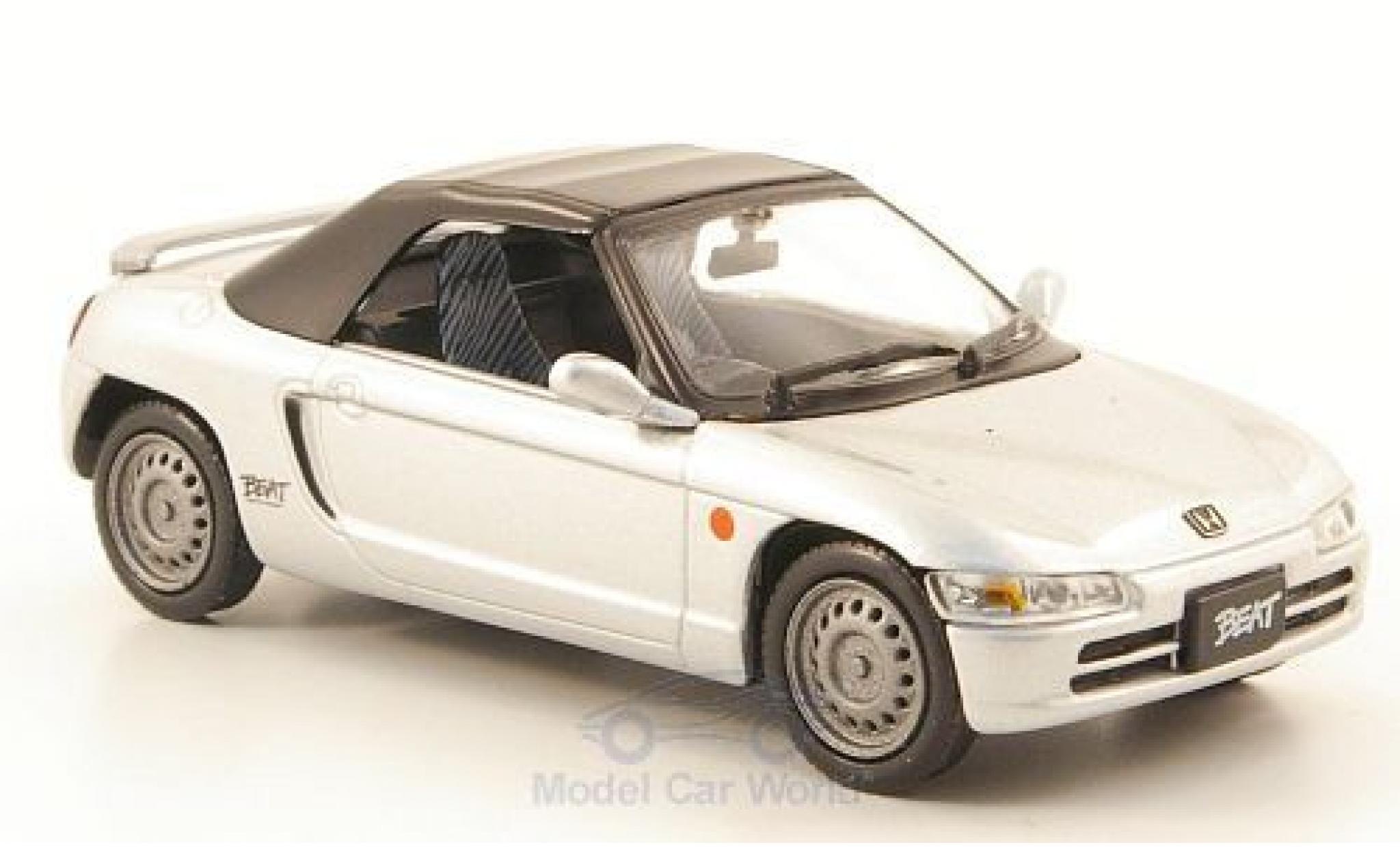 Honda Beat 1/43 J Collection grijs RHD 1991 Verdeck geschlossen modelauto