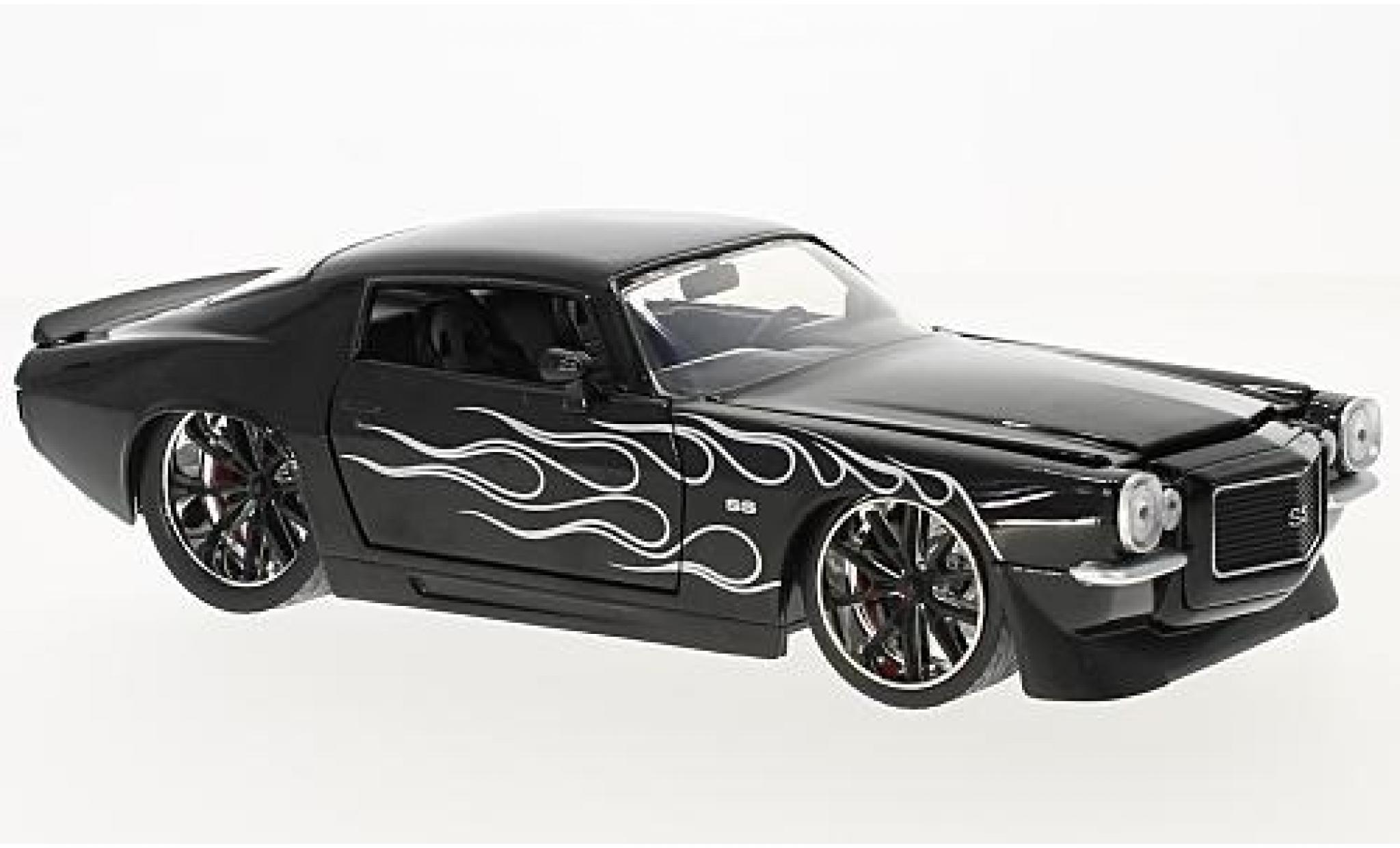 Chevrolet Camaro 1/24 Jada Toys zwart/Dekor 1971 modelauto