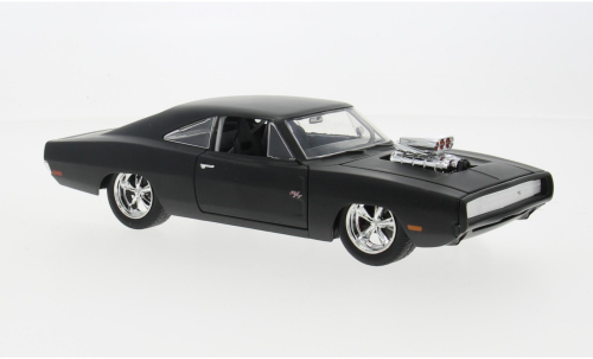 Dodge Charger 1/24 Jada Toys Jada R/T Tuning zwart 1970 Fast &amp; Furious 1:24 modelauto