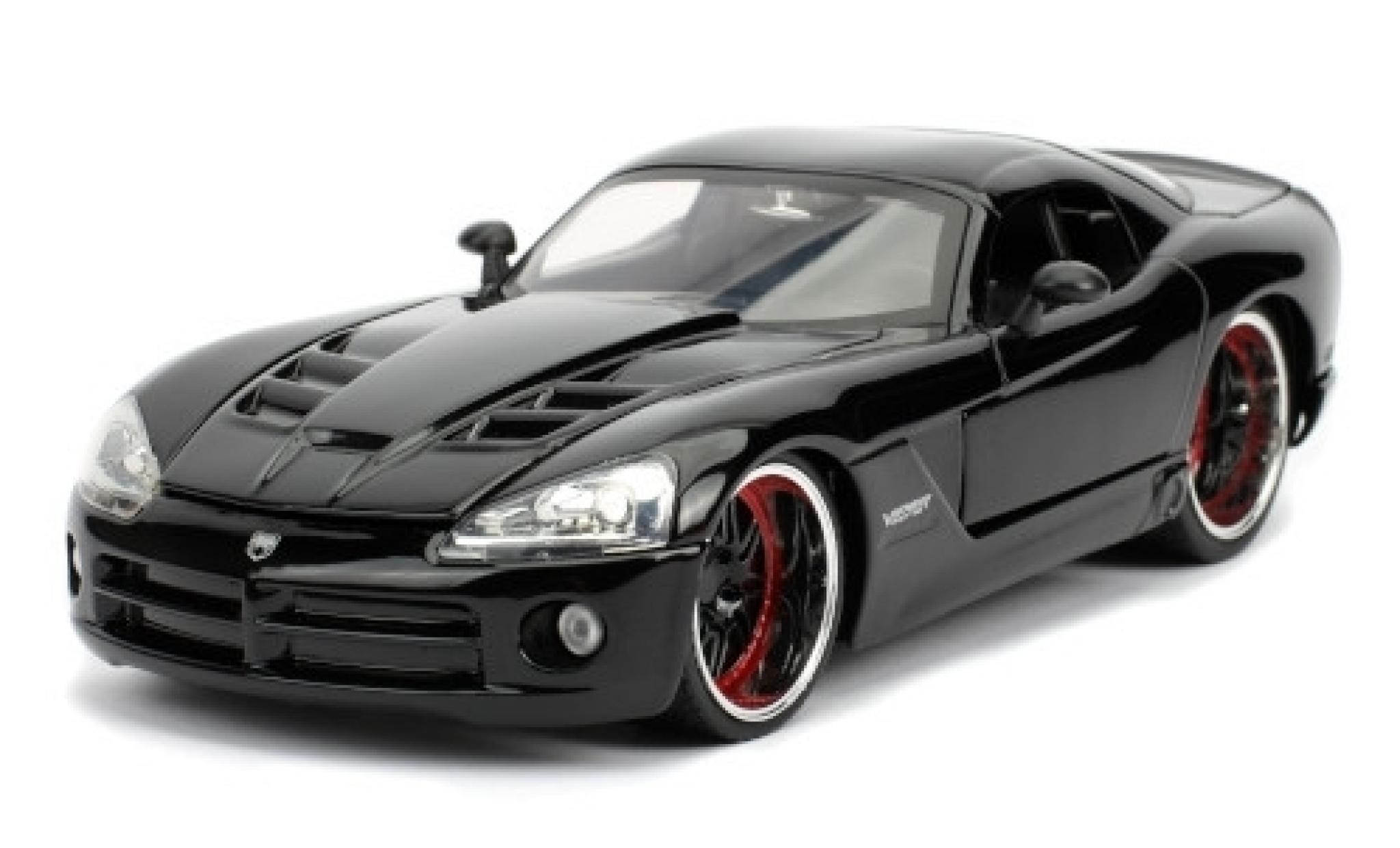 Dodge Viper 1/24 Jada Toys t SRT-10 Tuning zwart Fast & Furious modelauto