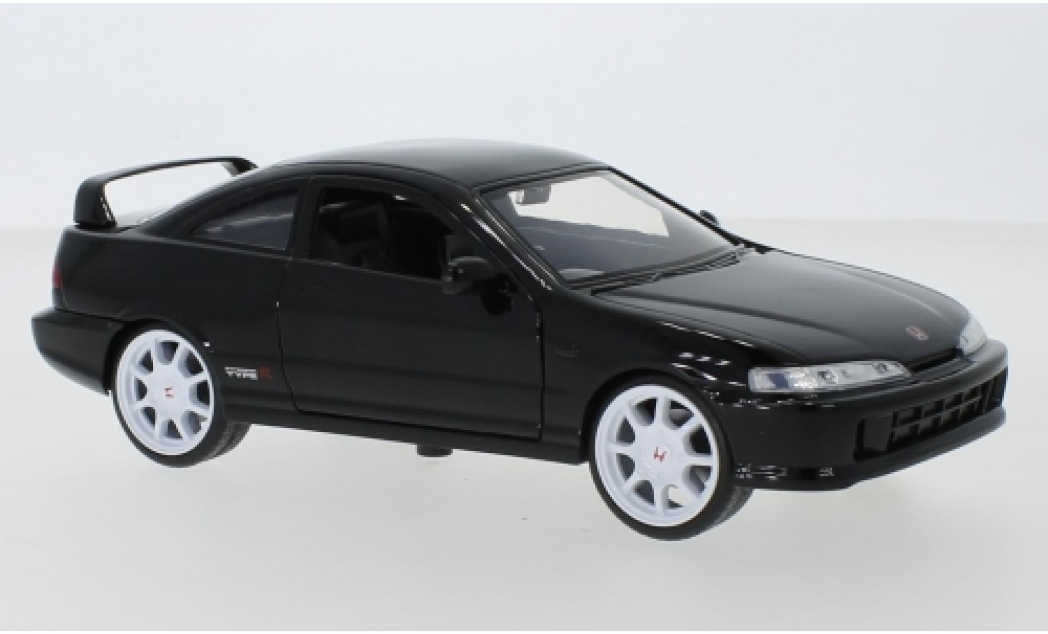 Honda Integra 1/24 Jada Toys Type-R zwart/carbon RHD 1995 Japan Spec modelauto