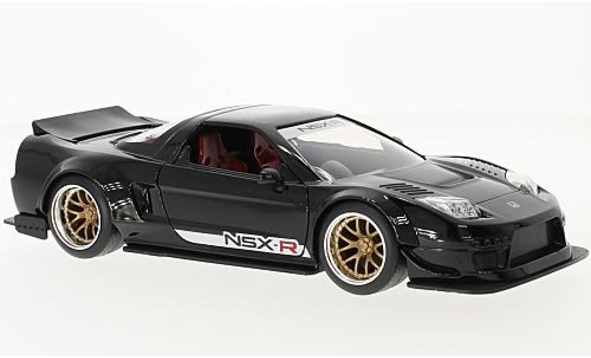Honda NSX 1/24 Jada Toys Type-R zwart RHD 2002 Japan Spec - Widebody modelauto