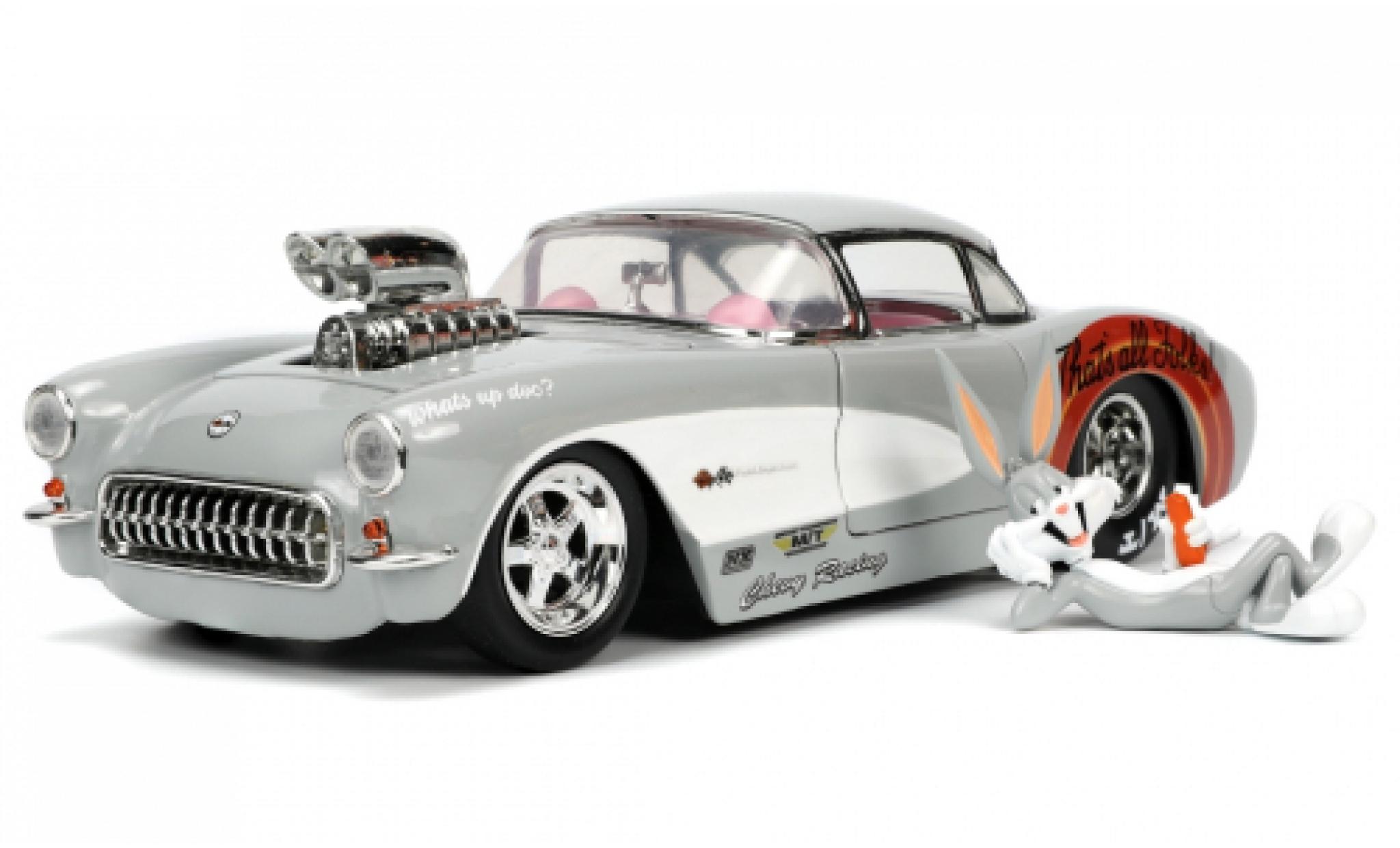Chevrolet Corvette 1/24 Jada Toys (C1) Looney Tunes - Bugs Bunny 1957 modelauto