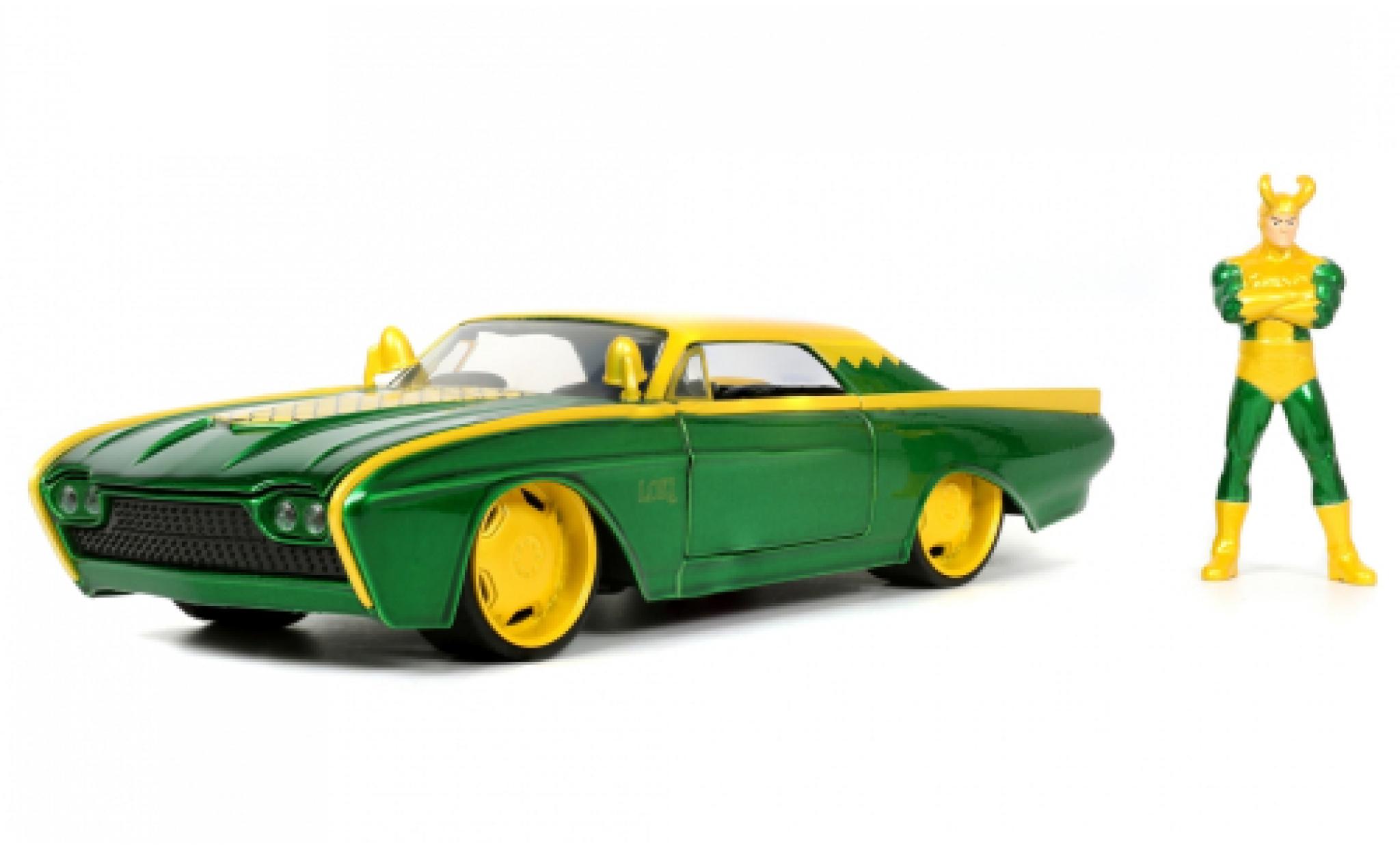 Ford Thunderbird 1/24 Jada Toys Jada Marvel Avengers - Loki 1963 modelauto