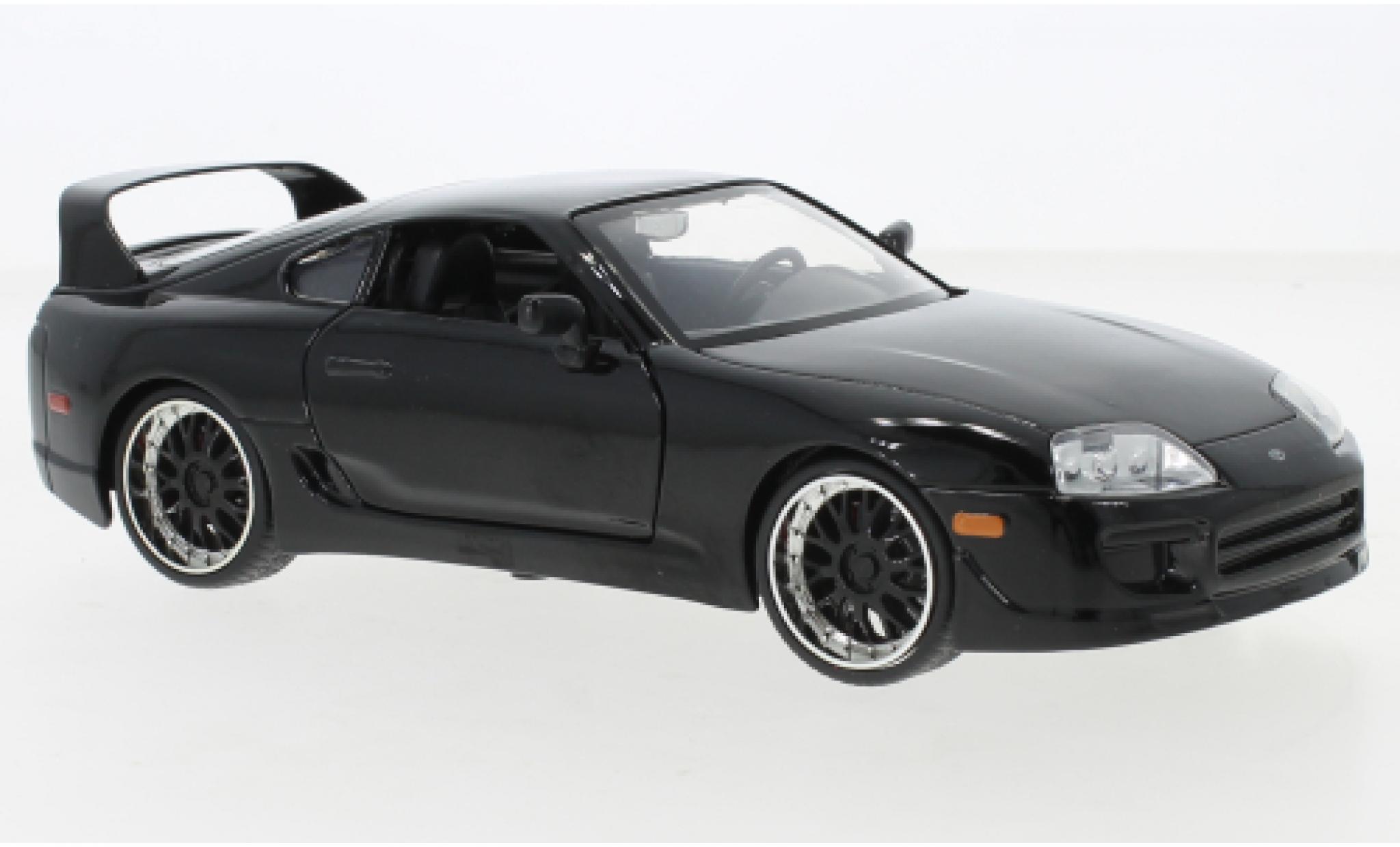 Toyota Supra 1/24 Jada Toys zwart Fast & Furious 1995 modelauto