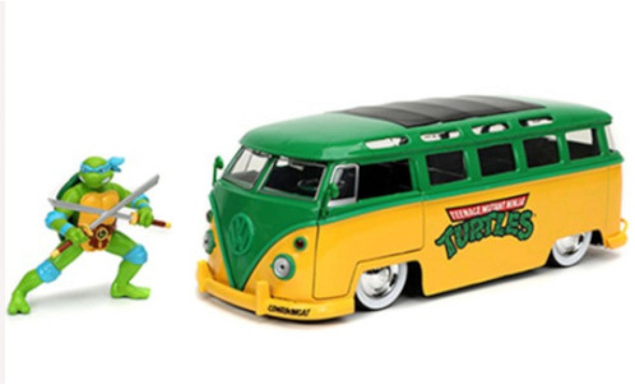 Volkswagen T1 1/24 Jada Toys Bus Lowrider Turtles 1962 modelauto