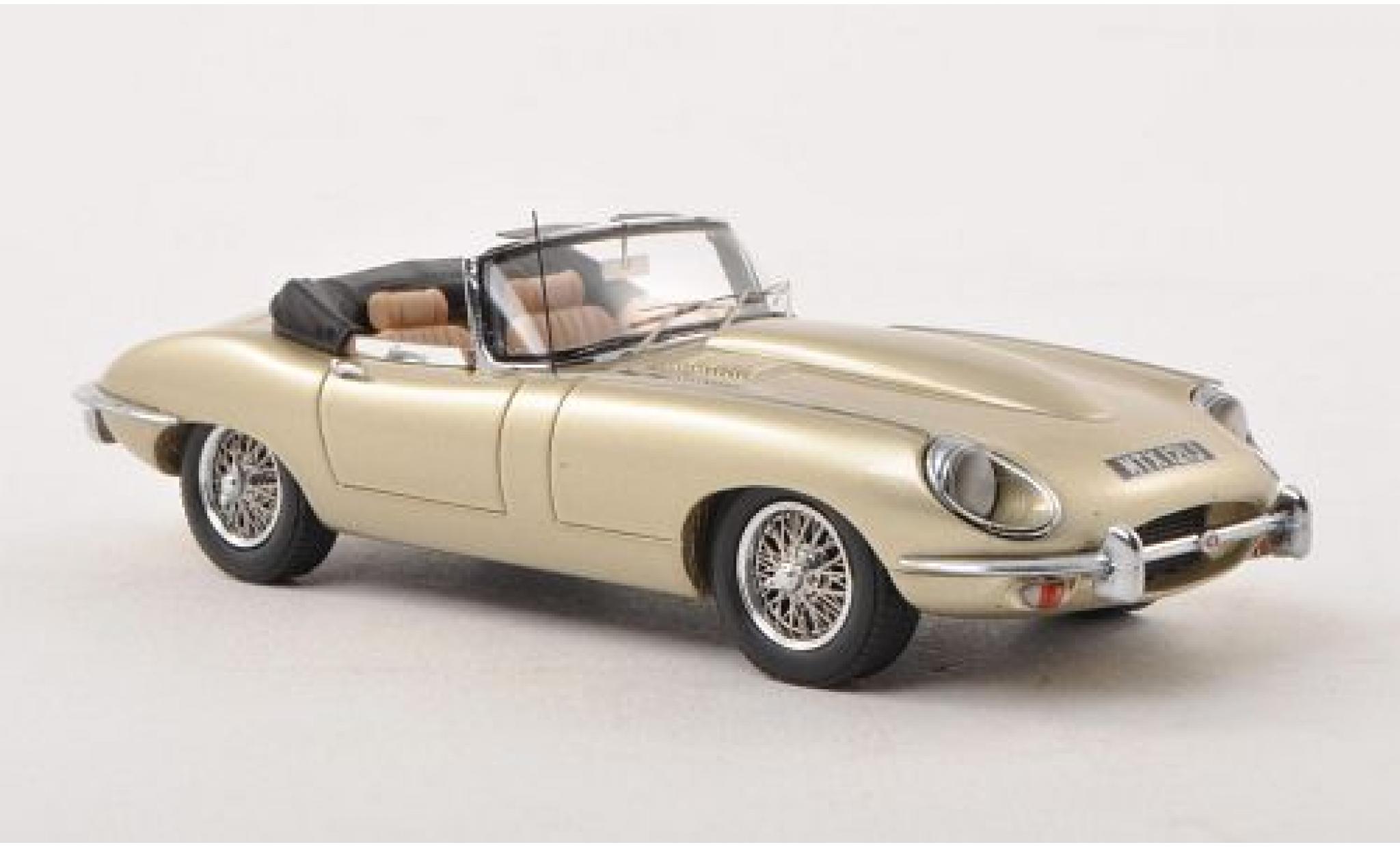 Jaguar E-Type 1/43 Matrix beige 1:43 modelauto