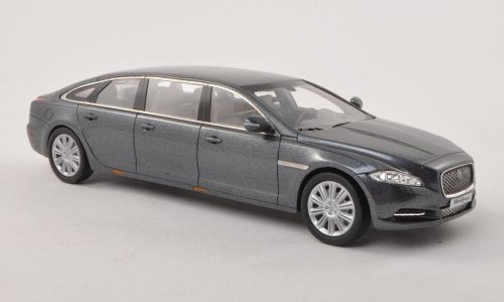 Jaguar XJ 1/43 GLM 351 Wilcox 6-Door Sedan grijs LHD 2013 modelauto