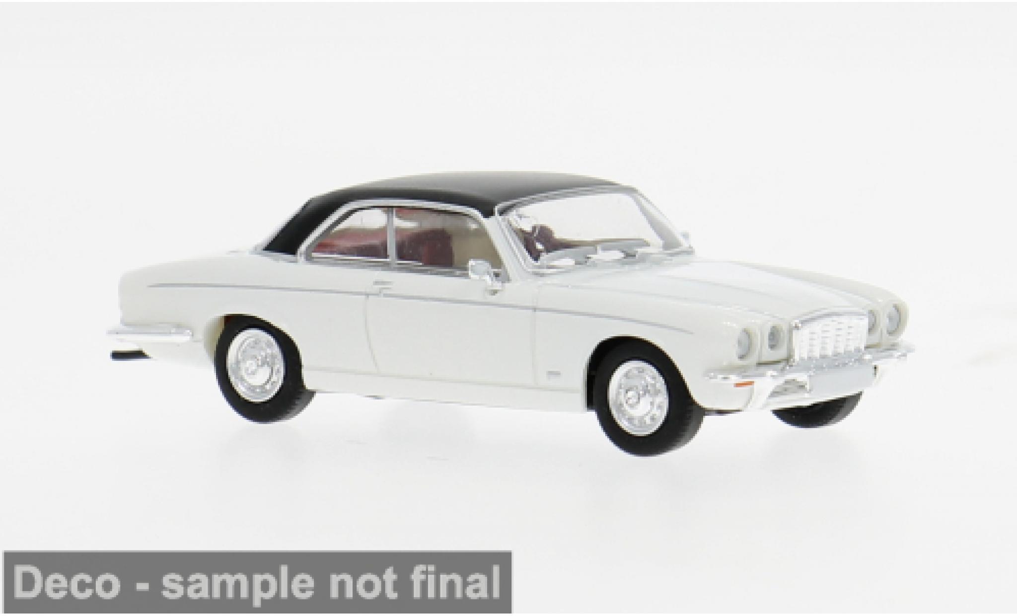 Jaguar XJ 1/87 PCX87 -C wit/zwart 1973 1:87 modelauto