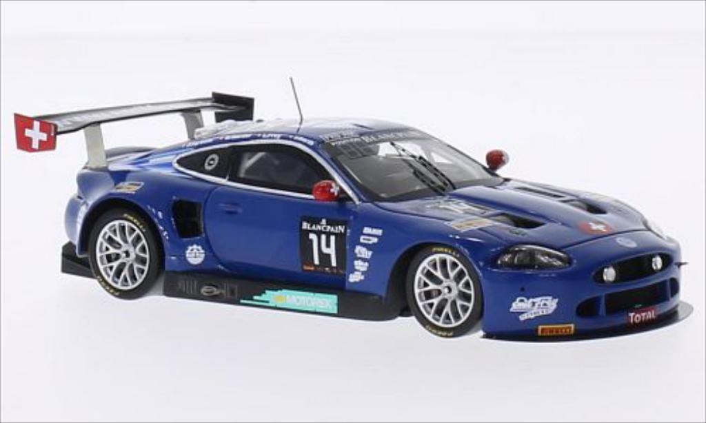 Jaguar XKR 1/43 Spark Emil Frey G3 No.14 Emil Frey Racing 24h Spa 2014 /J.Hirschi modelauto