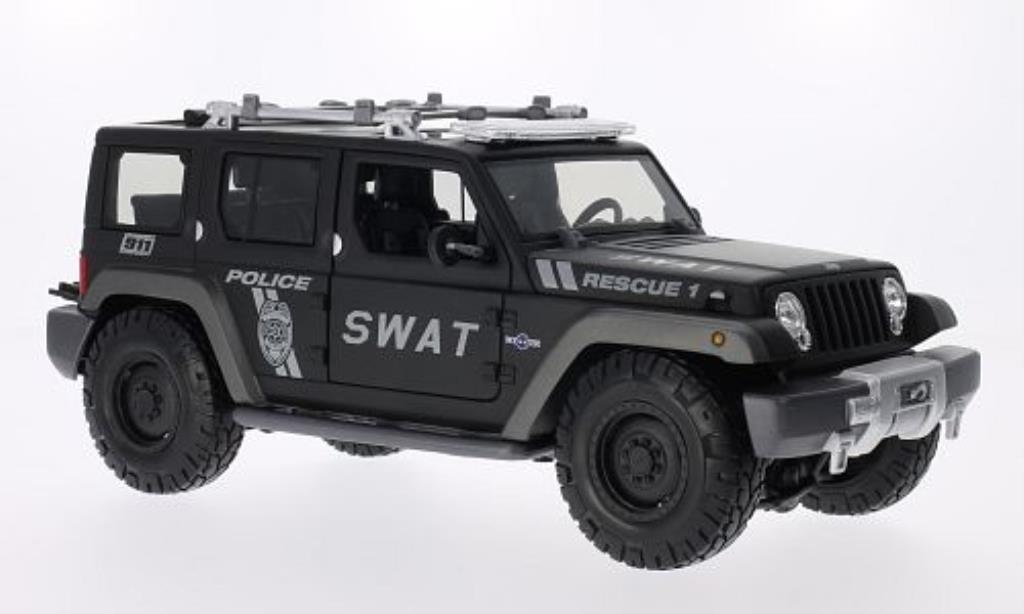 Jeep Rescue 1/18 Maisto Concept Politie modelauto