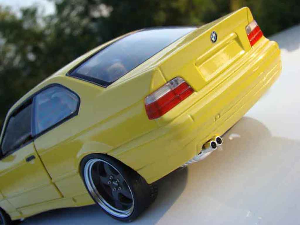 Bmw 325 kit m3 E36 e36 coupe geel kitee 1/18 Ut Models