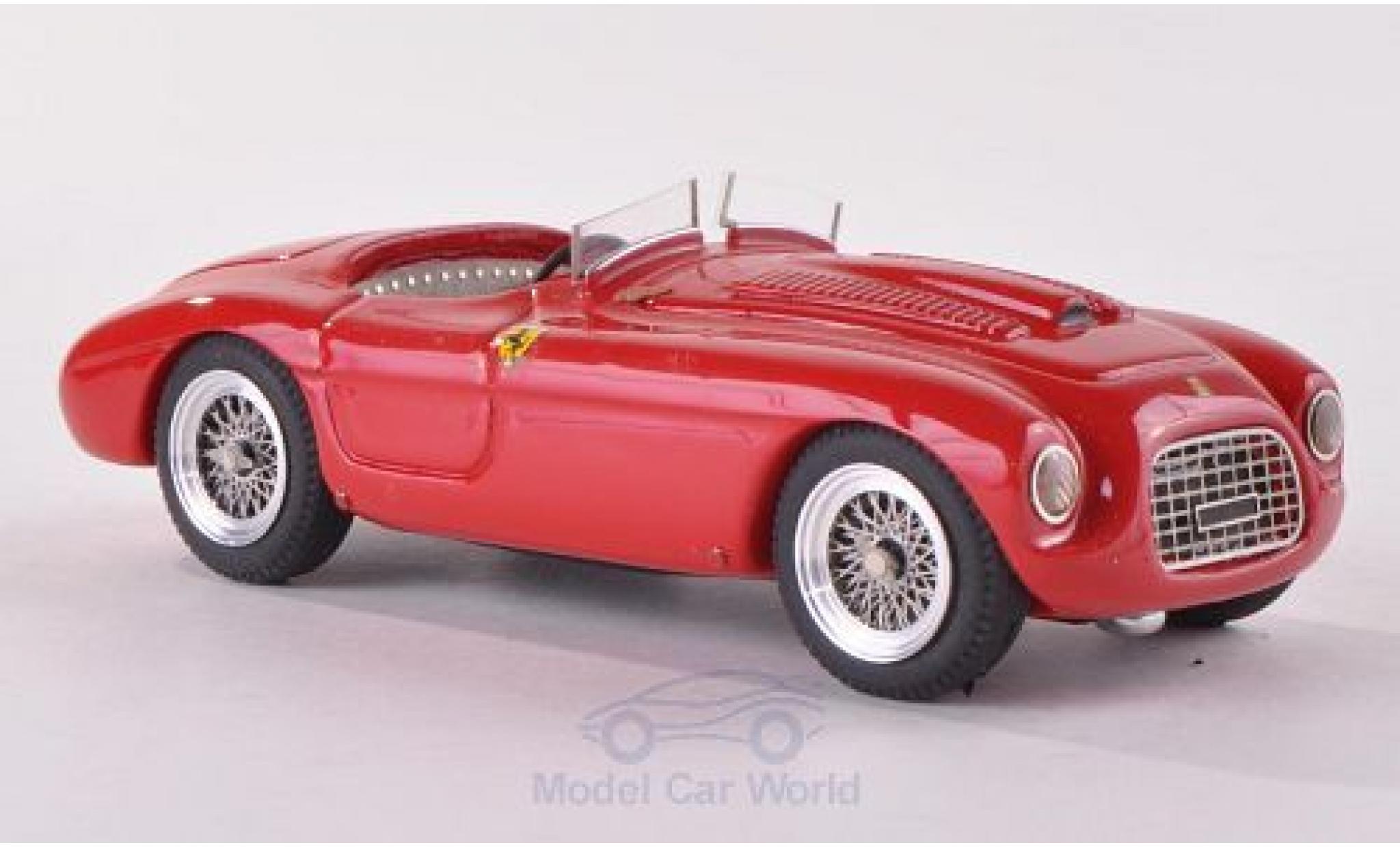 Ferrari 166 1949 1/43 Jolly Model MM rood 1949 Strandale Rossa modelauto